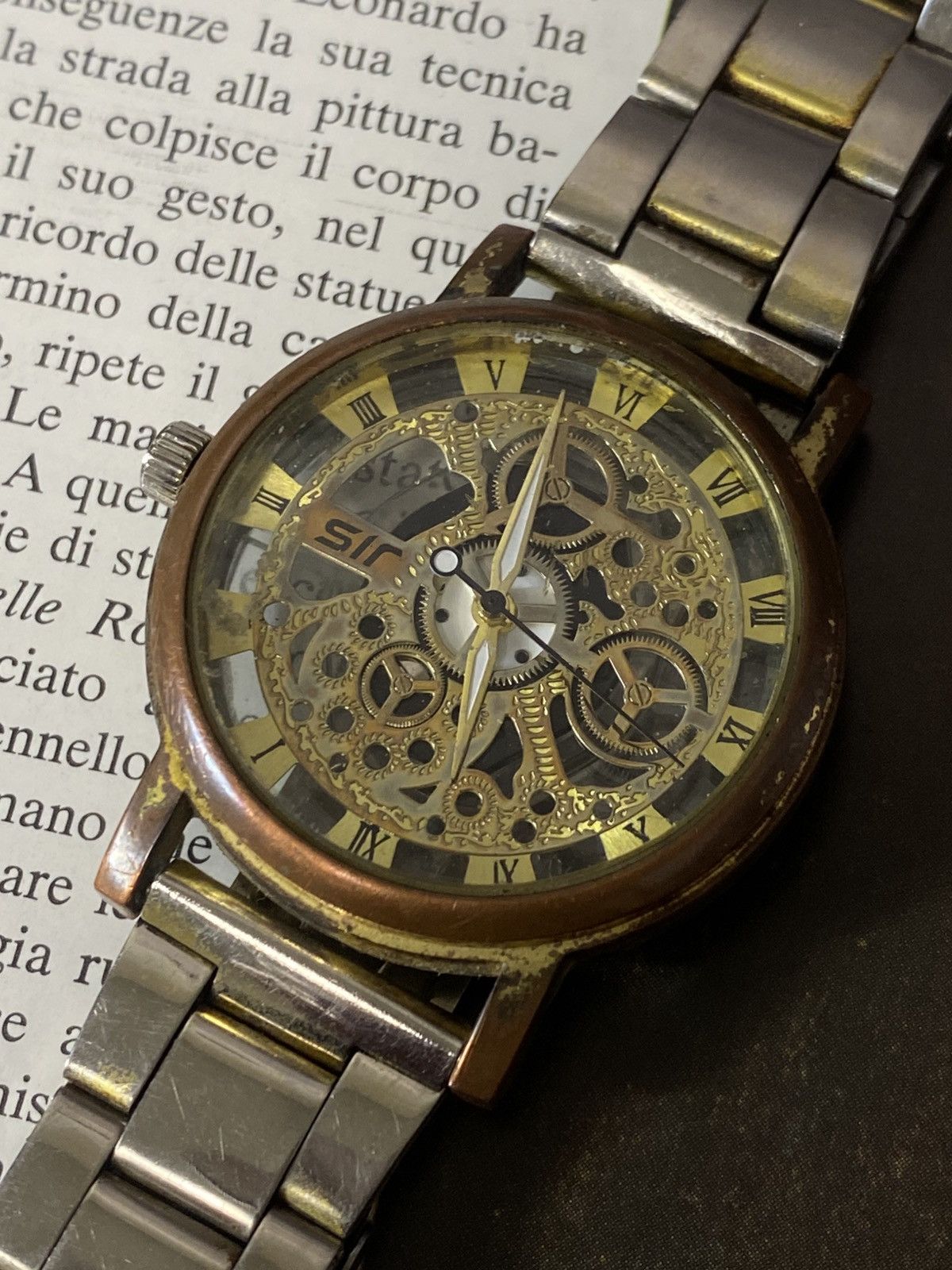Japanese Brand VINTAGE SKELETON WATCH CYBERPUNK Y2K INDUSTRIAL RETRO Size ONE SIZE - 2 Thumbnail
