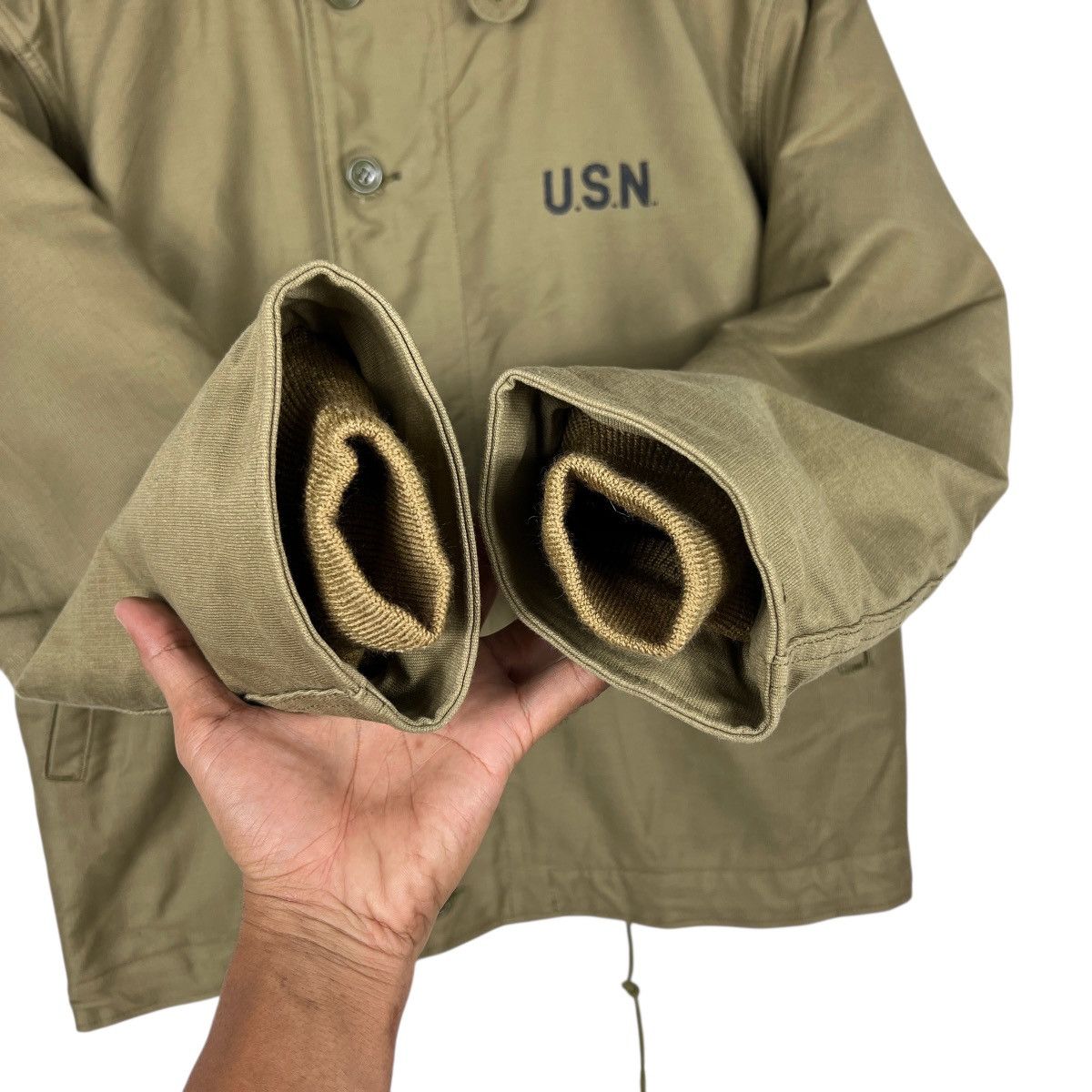 One Piece Houston X One Piece Usn N-1 Deck Jacket Made In Japan Size US S / EU 44-46 / 1 - 11 Thumbnail
