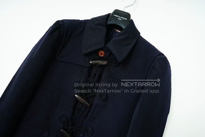 Comme des Garcons Comme Des Garcons Pleated Front Horn-Button Jacket Size US S / EU 44-46 / 1 - 3 Thumbnail