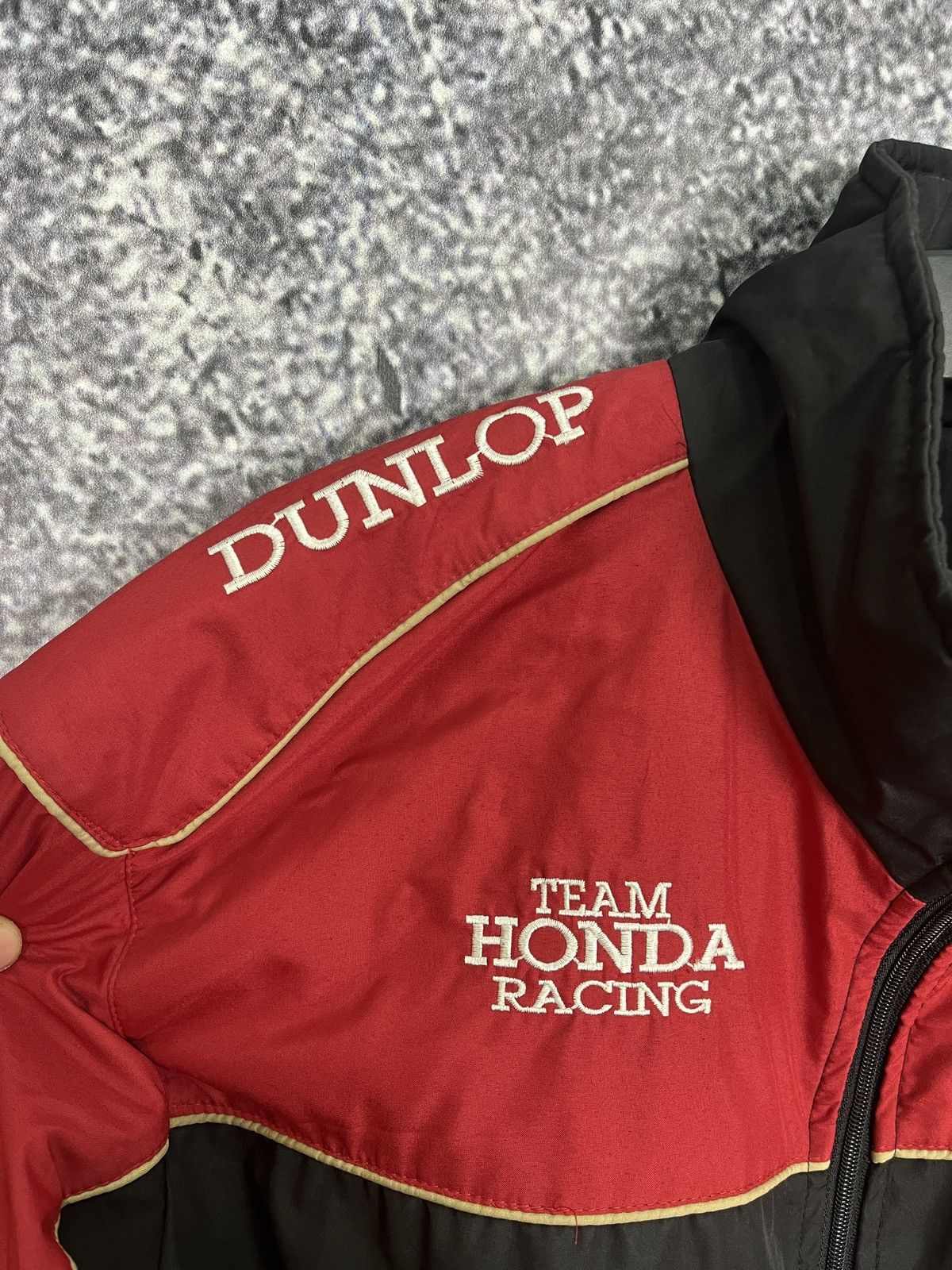 Honda Vintage Honda Racing Team Jacket Dunlop Y2K Big Logo F1 Rare Size US S / EU 44-46 / 1 - 11 Thumbnail