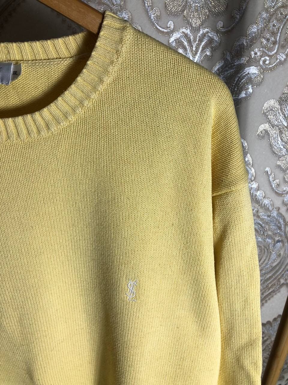Saint Laurent Paris VINTAGE YVES SAINT LAURENT KNIT SWEATER DESIGNER CASUAL 90s Size US XL / EU 56 / 4 - 2 Thumbnail