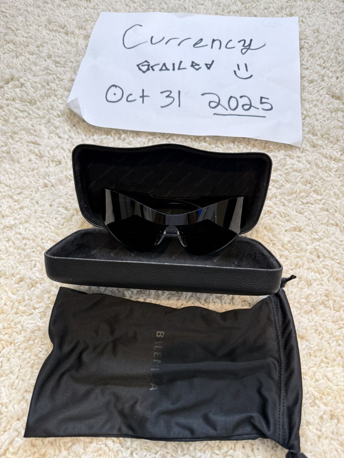 Balenciaga Balenciaga MonoCat SunGlasses Size ONE SIZE - 2 Thumbnail