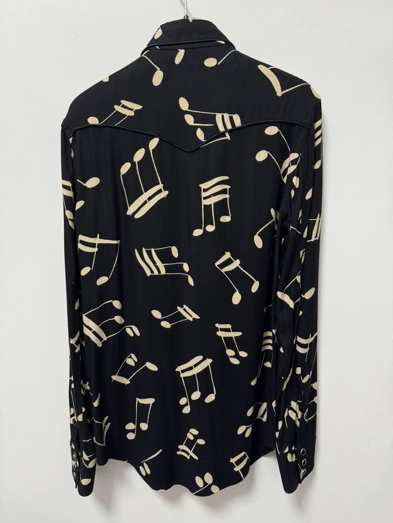 Saint Laurent Paris Saint Laurent Paris 16 FW black and white silk court cat's Size US S / EU 44-46 / 1 - 2 Thumbnail