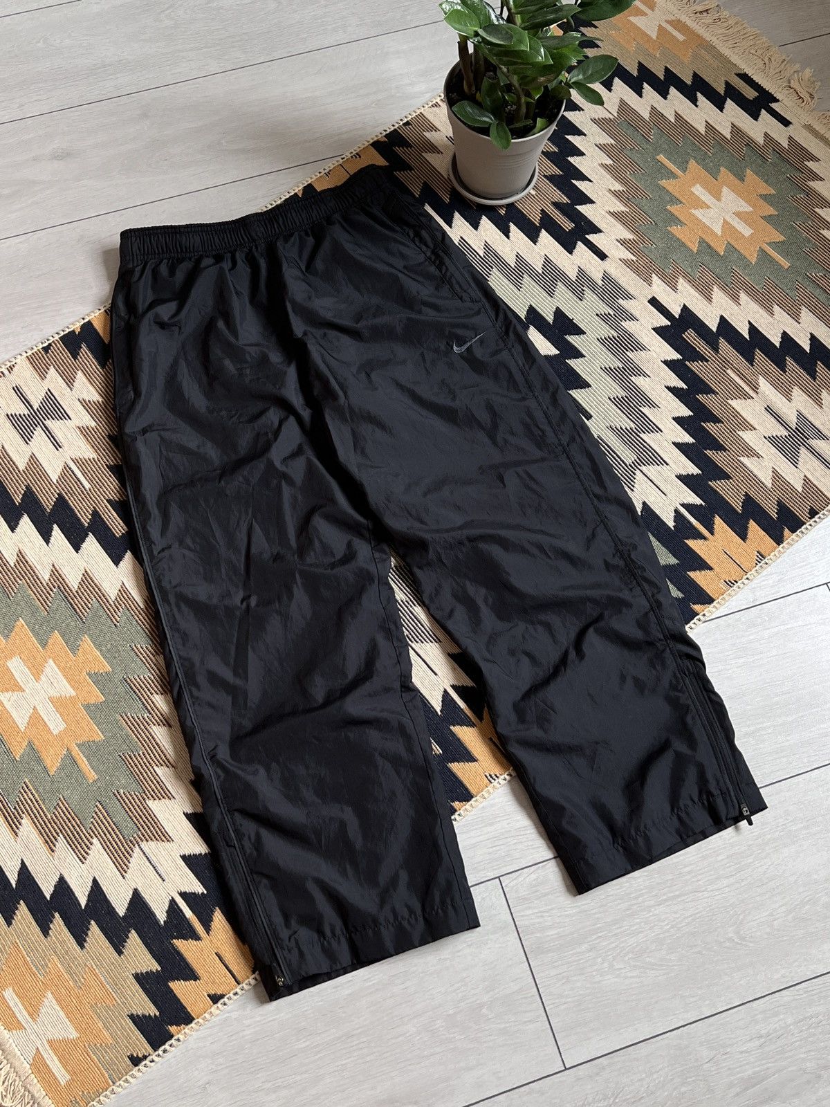 Nike Vintage Nike Nylon Drill Y2k Track Pants Size US 32 / EU 48 - 4 Thumbnail