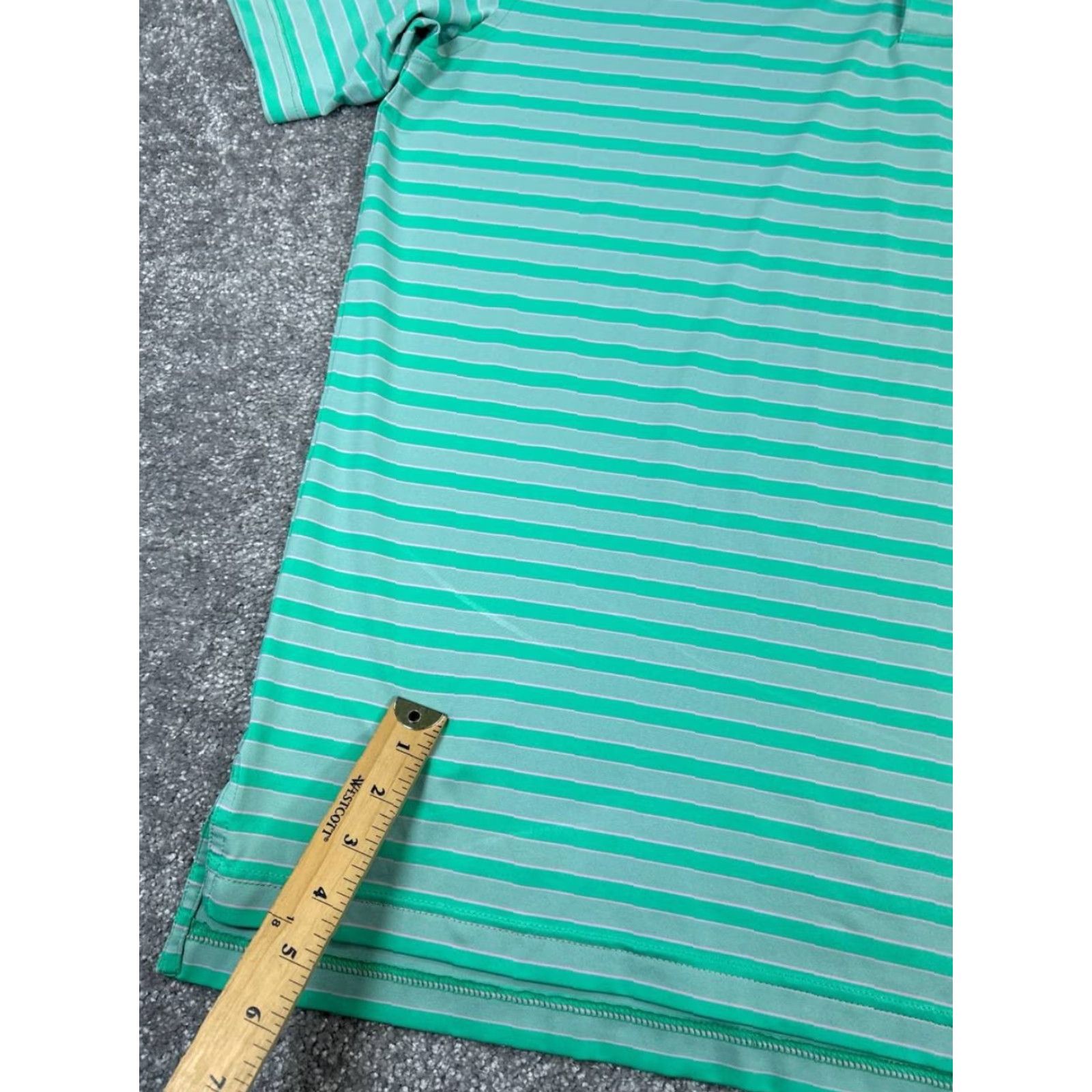 Peter Millar Peter Millar Shirt Mens Large Green Pink Summer Comfort Golf Logo Polo Size US L / EU 52-54 / 3 - 6 Thumbnail