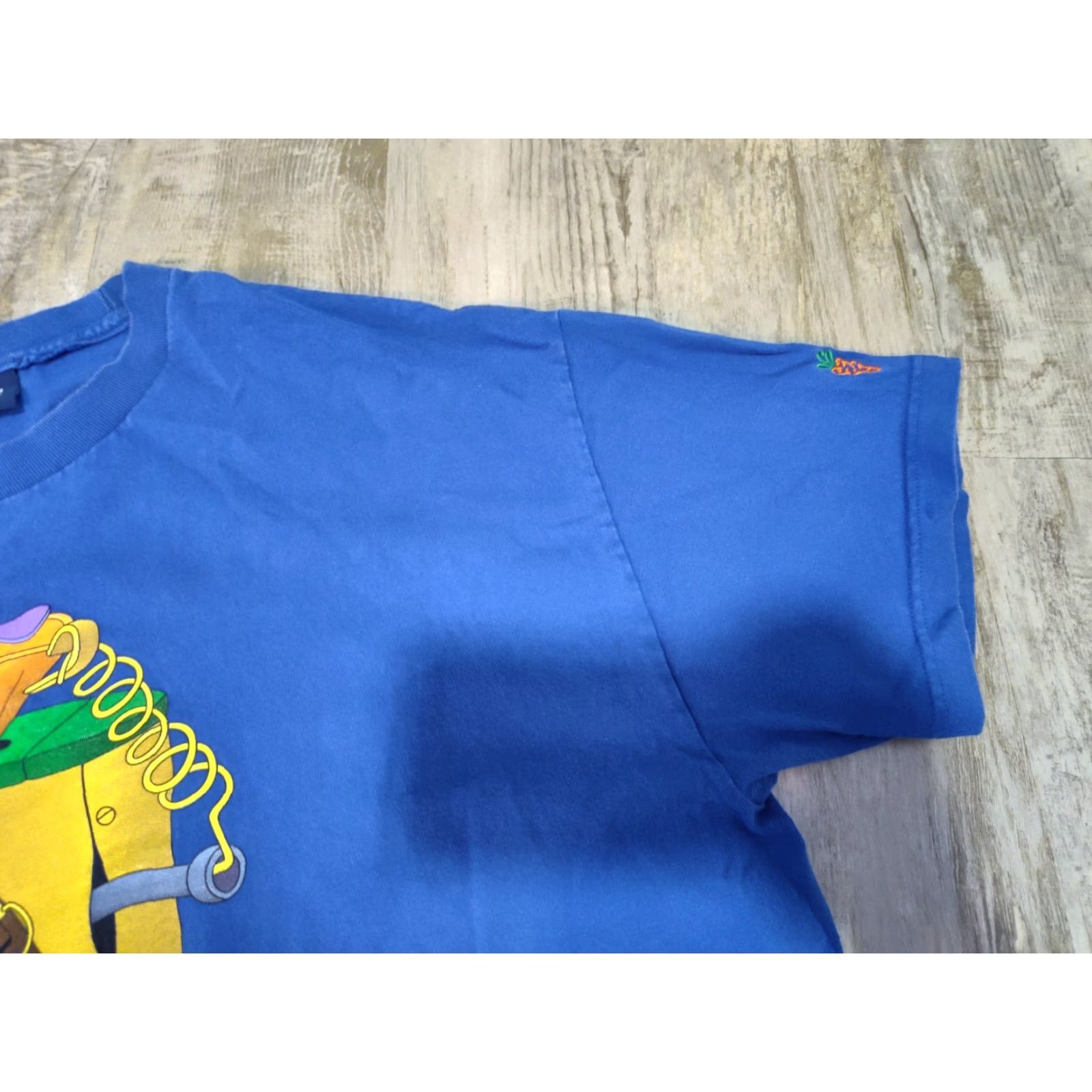 Carrots by Anwar Carrots Carrots By Anwar Men's XL Short Sleeve T-Shirt Blue Designer Streetwear Size US XL / EU 56 / 4 - 5 Thumbnail