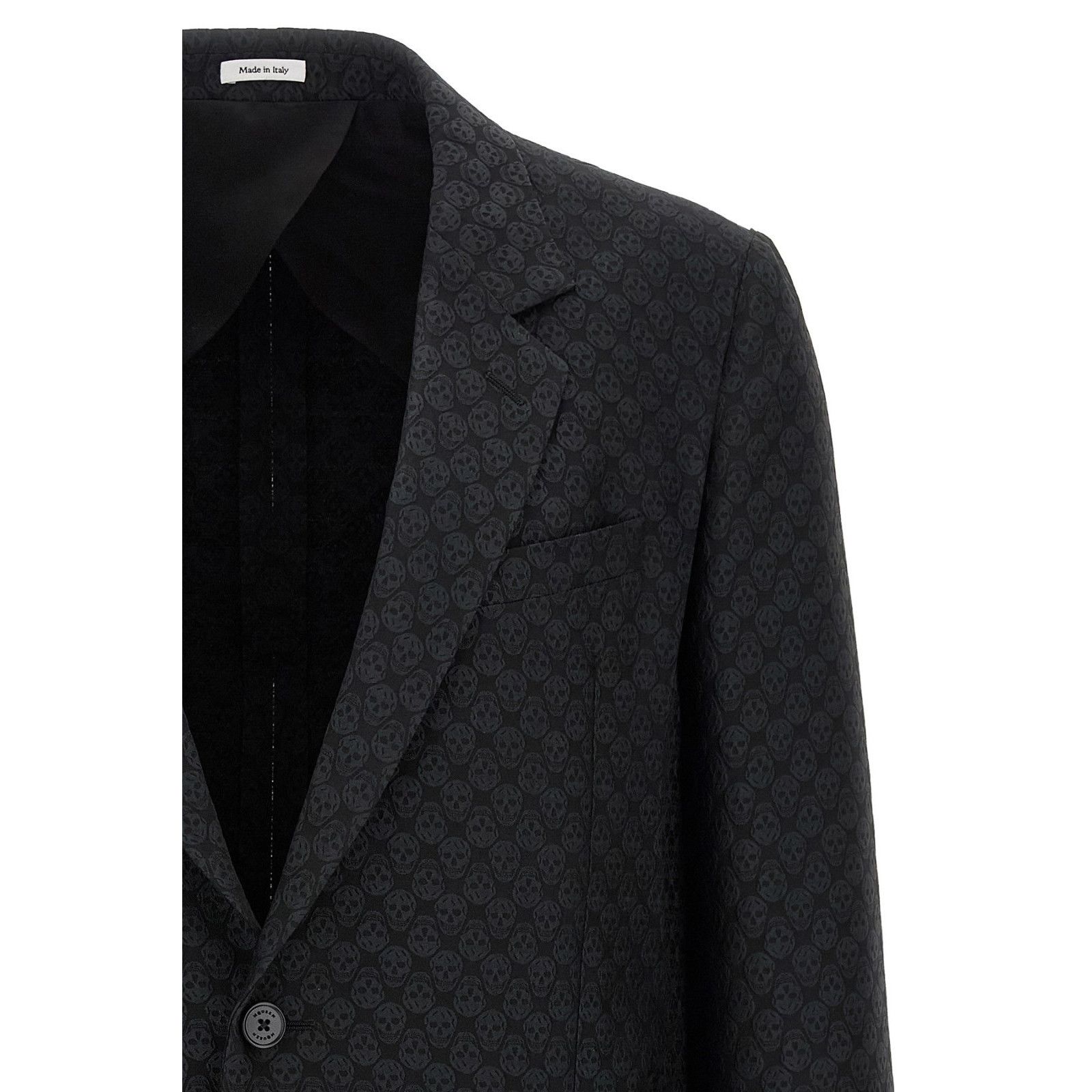 Alexander McQueen ALEXANDER MCQUEEN Skull Black Blazer Jacket New & Authentic Size US XL / EU 56 / 4 - 3 Thumbnail