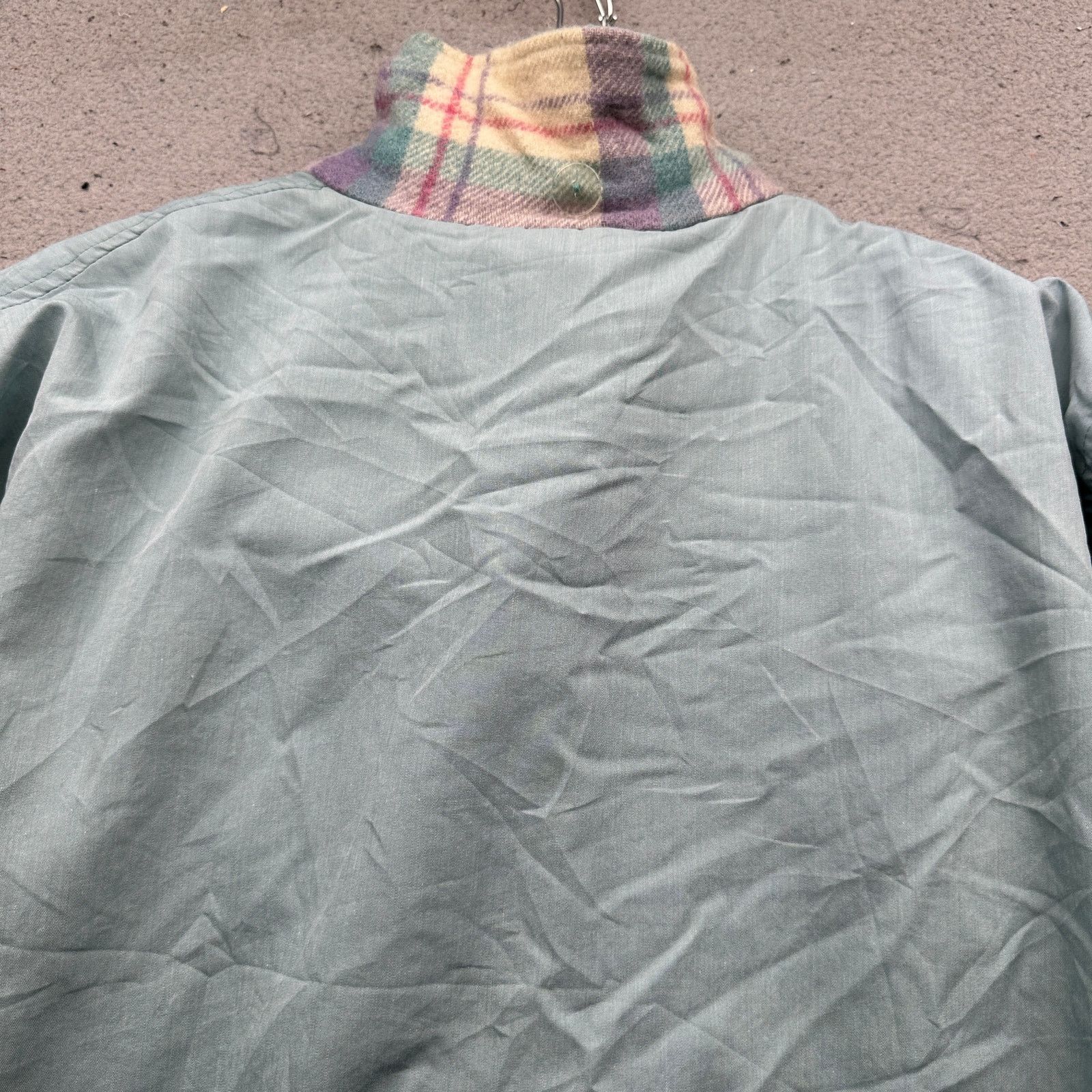 Woolrich Woolen Mills Vintage Woolrich Woman Flannel Plaid Parka Womens M Green Size M / US 6-8 / IT 42-44 - 13 Thumbnail