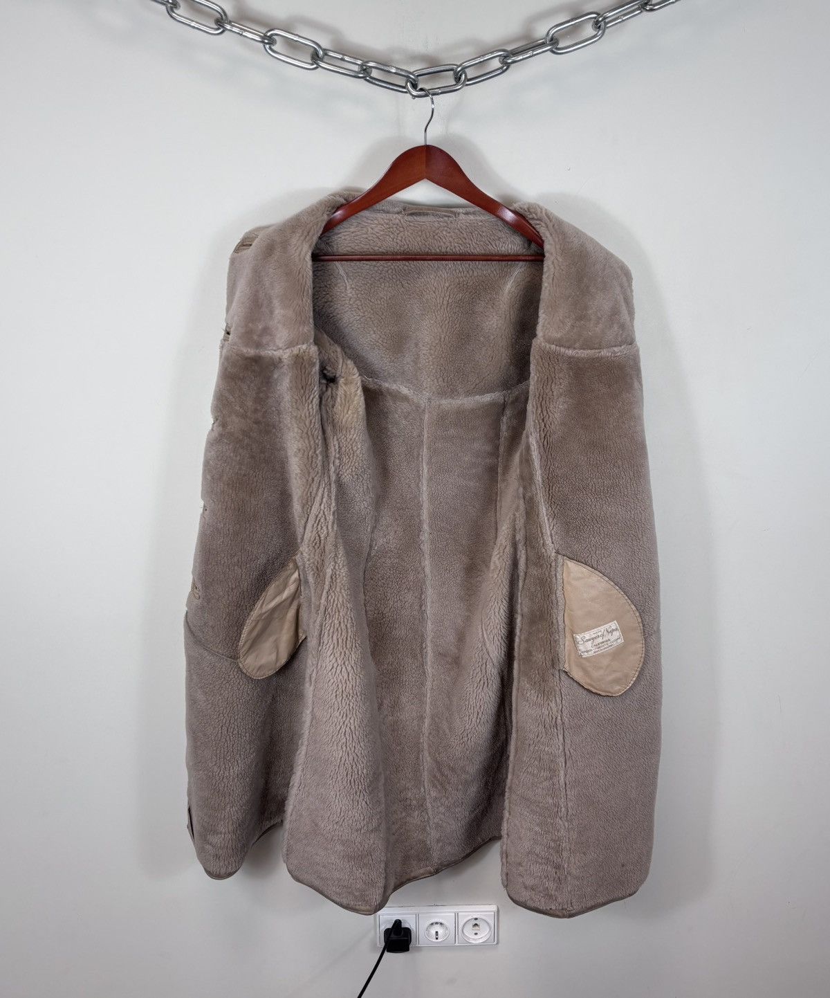 Sawyer of Napa Vintage Sawyer Of Napa Women’s Fur Shearling Sheepskin Coat Size L / US 10 / IT 46 - 2 Thumbnail