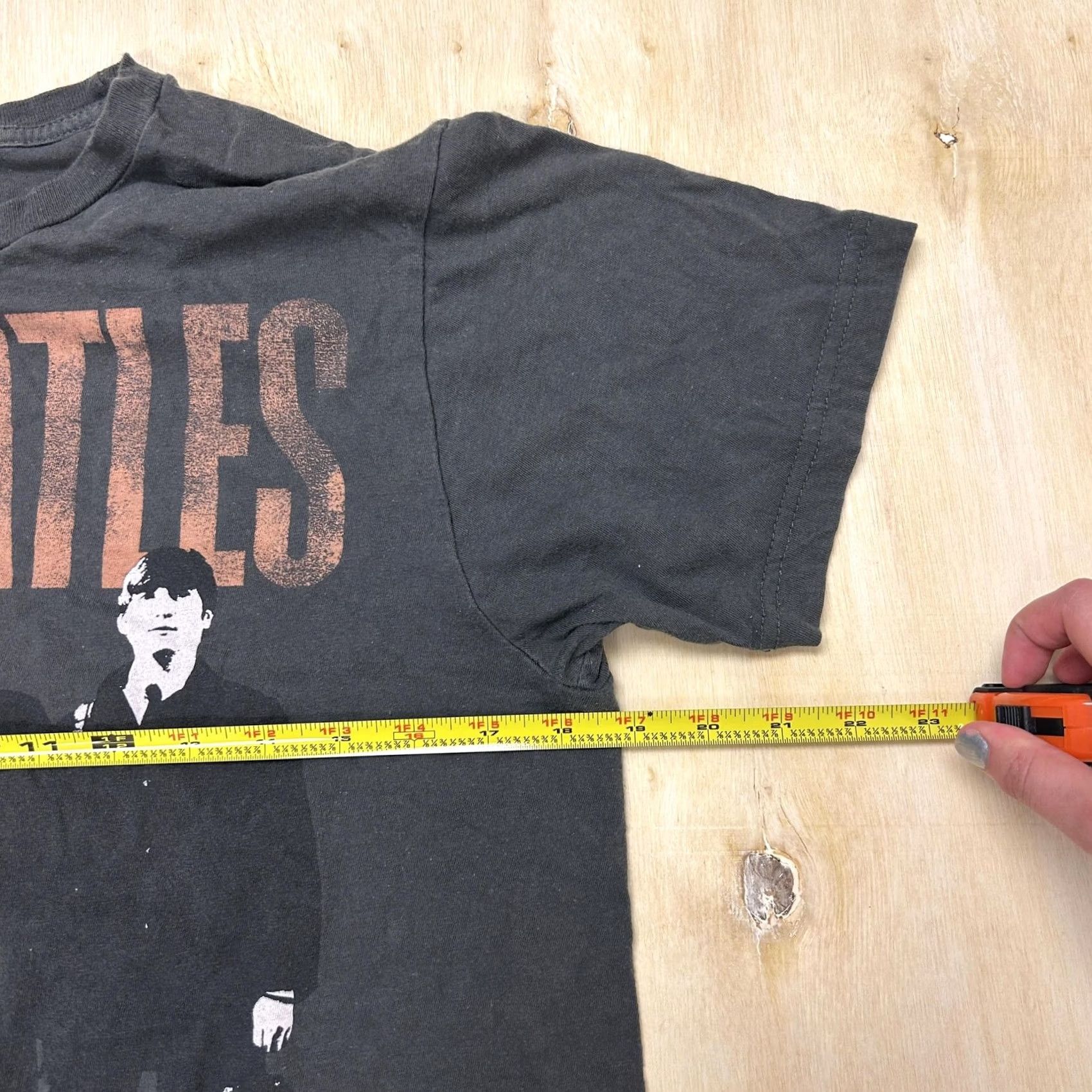 Vintage The Beatles Shirt Mens M Black Rock Band Graphic Tee T-Shirt Music Shirt Mens Black Bart Logo Front Graphic 2010 Apple Corps Ltd. Concerts Boys? Size US M / EU 48-50 / 2 - 3 Thumbnail