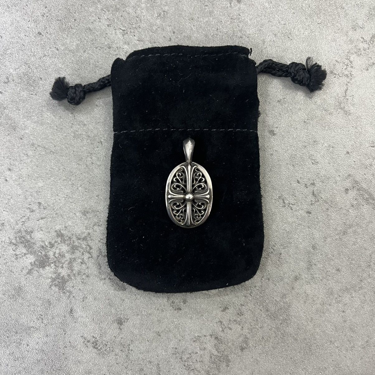 Chrome Hearts CHROME HEARTS Oval Cross Charm SILVER Size ONE SIZE - 1 Thumbnail