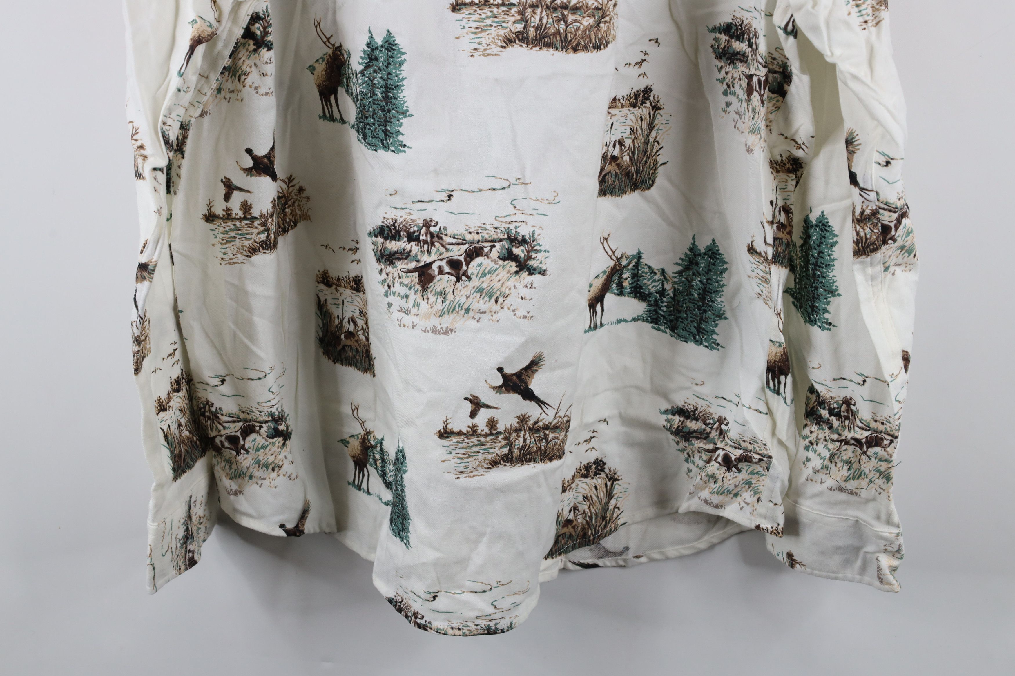 Chaps × Vintage Deadstock Vintage Chaps All Over Print Flannel Button Shirt Size US XXL / EU 58 / 5 - 14 Thumbnail