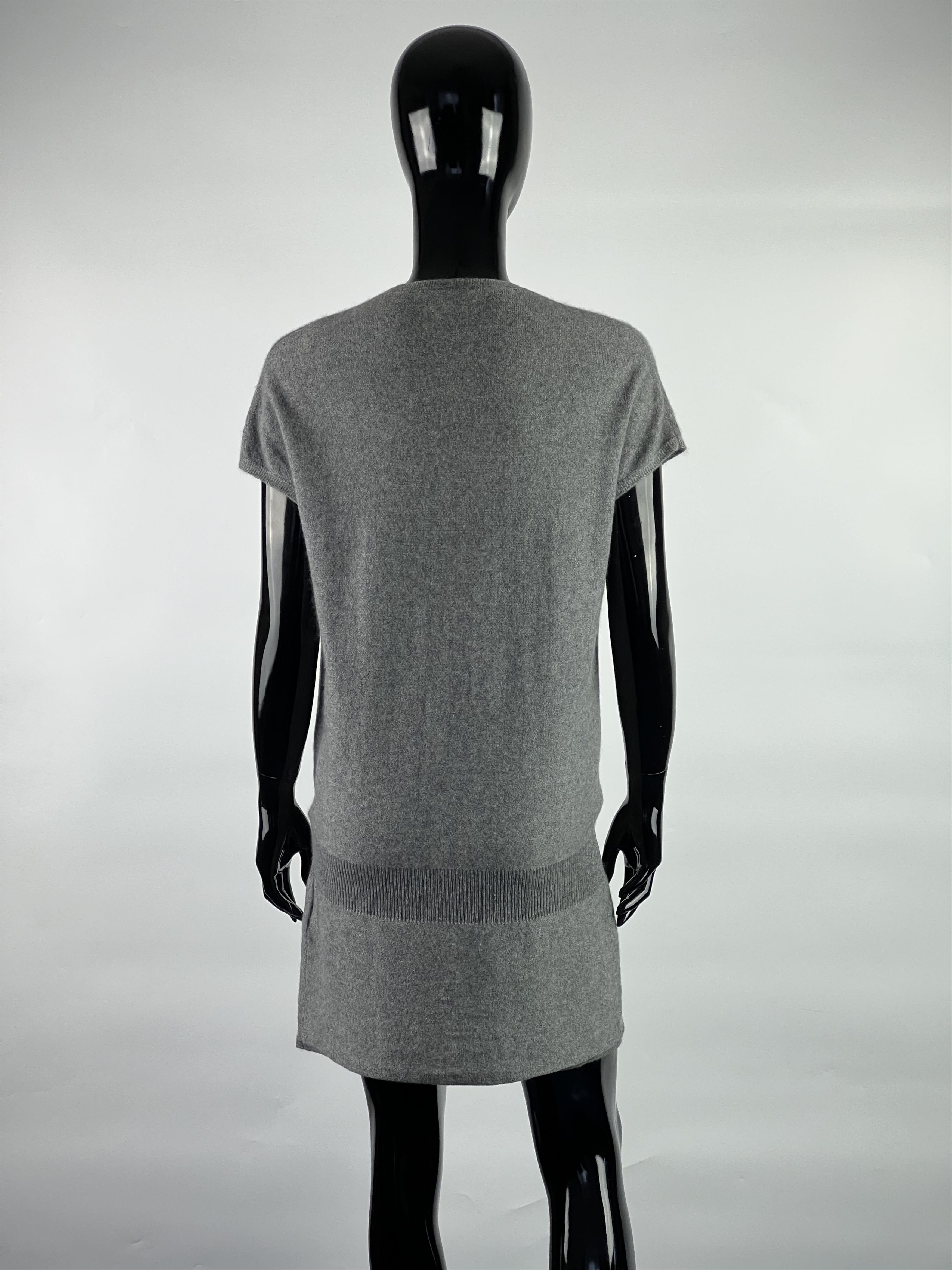 CLOSED Closed Grey 100% Cashmere Dress Size S Size S / US 4 / IT 40 - 3 Thumbnail