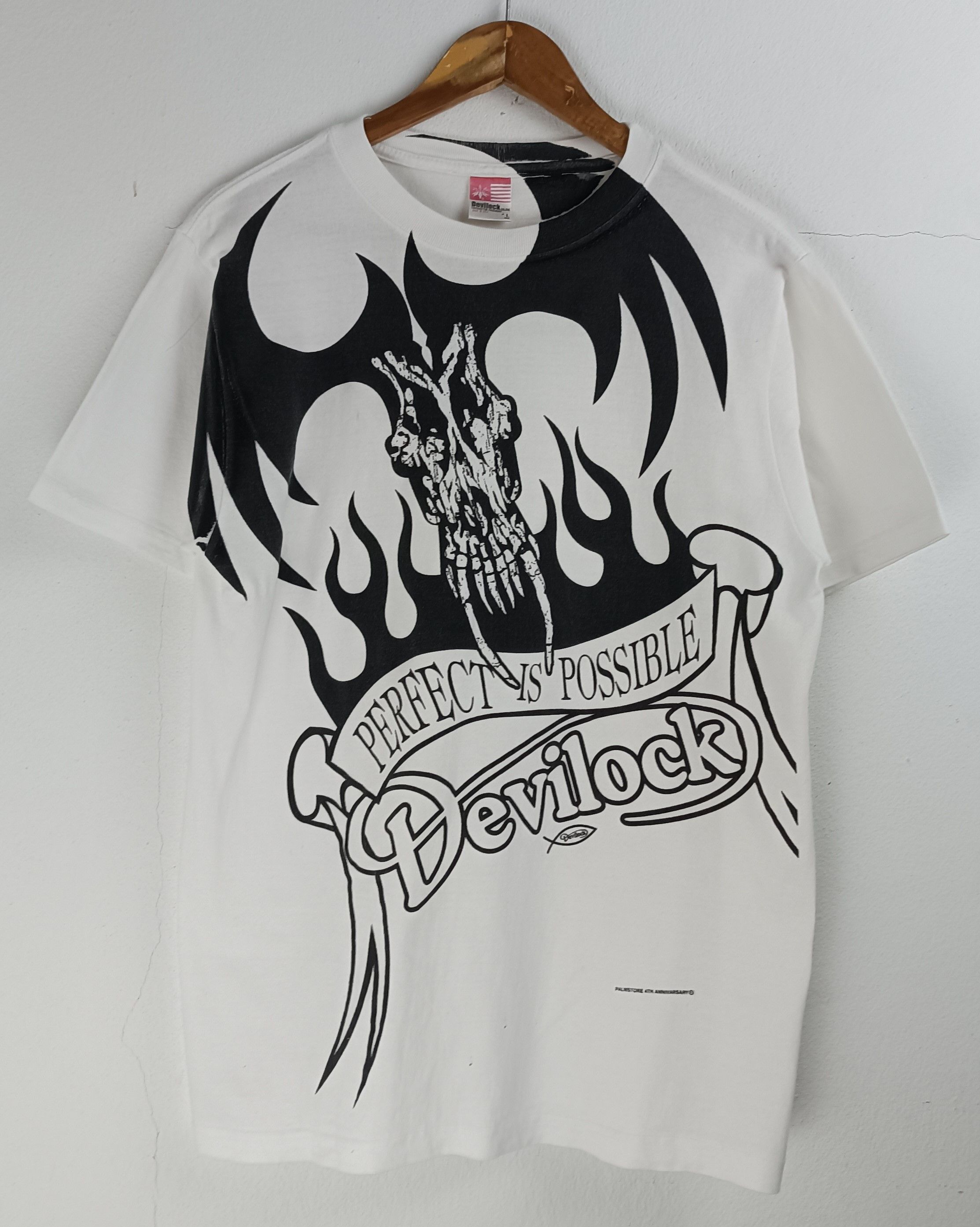 Devilock VINTAGE Y2K DEVILOCK PALMSTORE 4TH ANNIVERSARY RARE ZORLAC Size US M / EU 48-50 / 2 - 3 Thumbnail