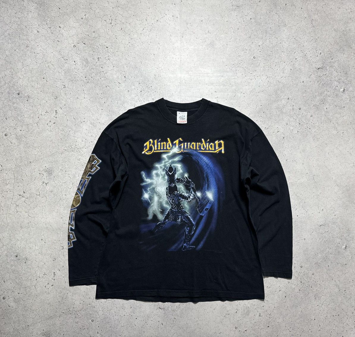 Vintage Bling Guardian The Eternal Curse Long Sleeve 1998 Vintage Size US XL / EU 56 / 4 - 1 Thumbnail