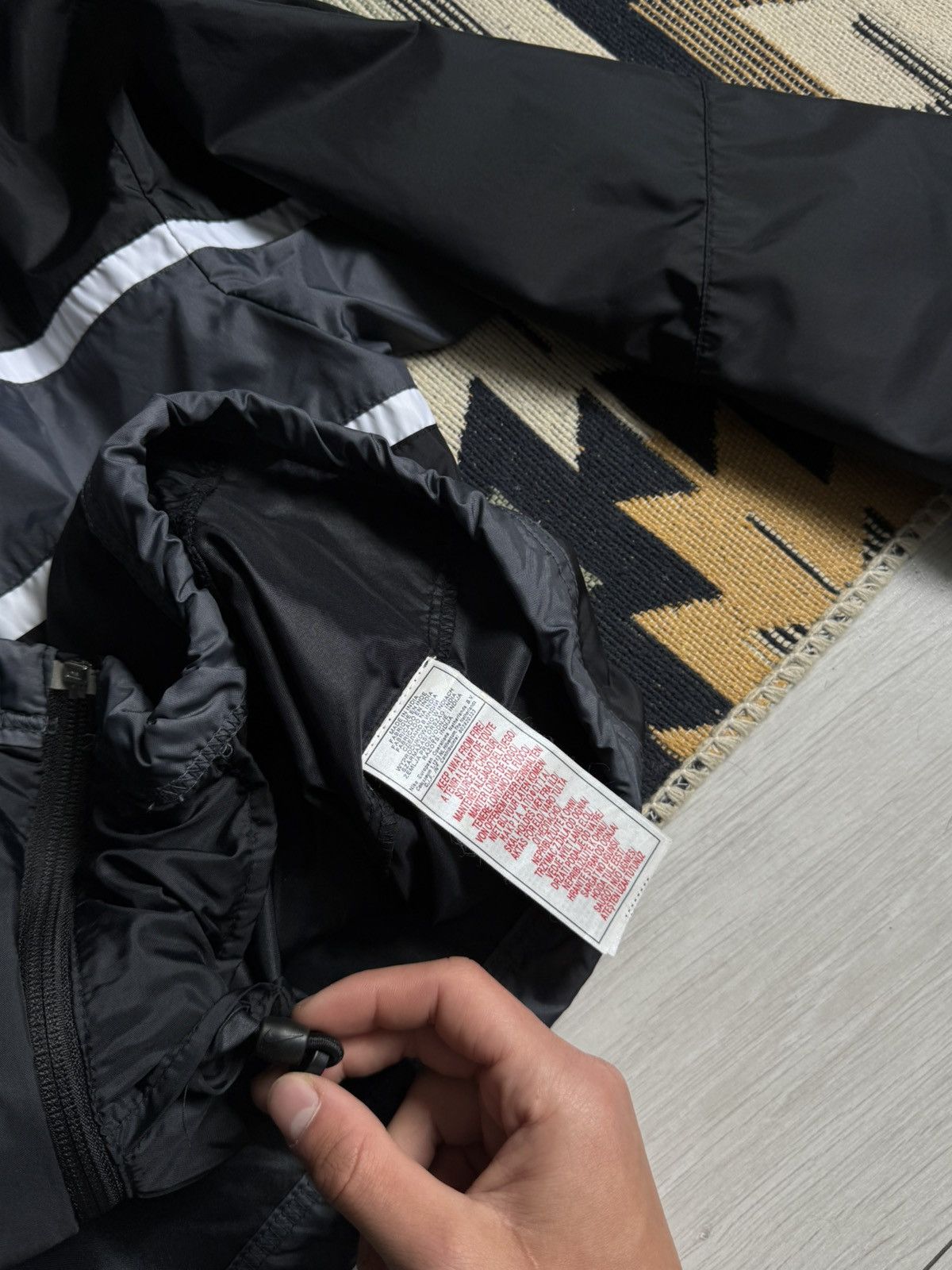 Nike Vintage 90’s Nike Nylon Logo Drill Y2K Jacket Size US S / EU 44-46 / 1 - 11 Thumbnail