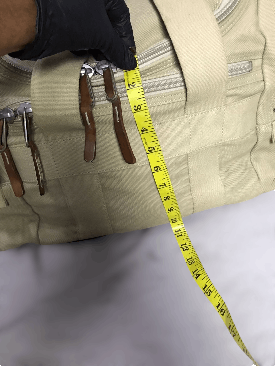 Japanese Brand Vintage Luggage Label Military Travel Bag Size ONE SIZE - 4 Thumbnail