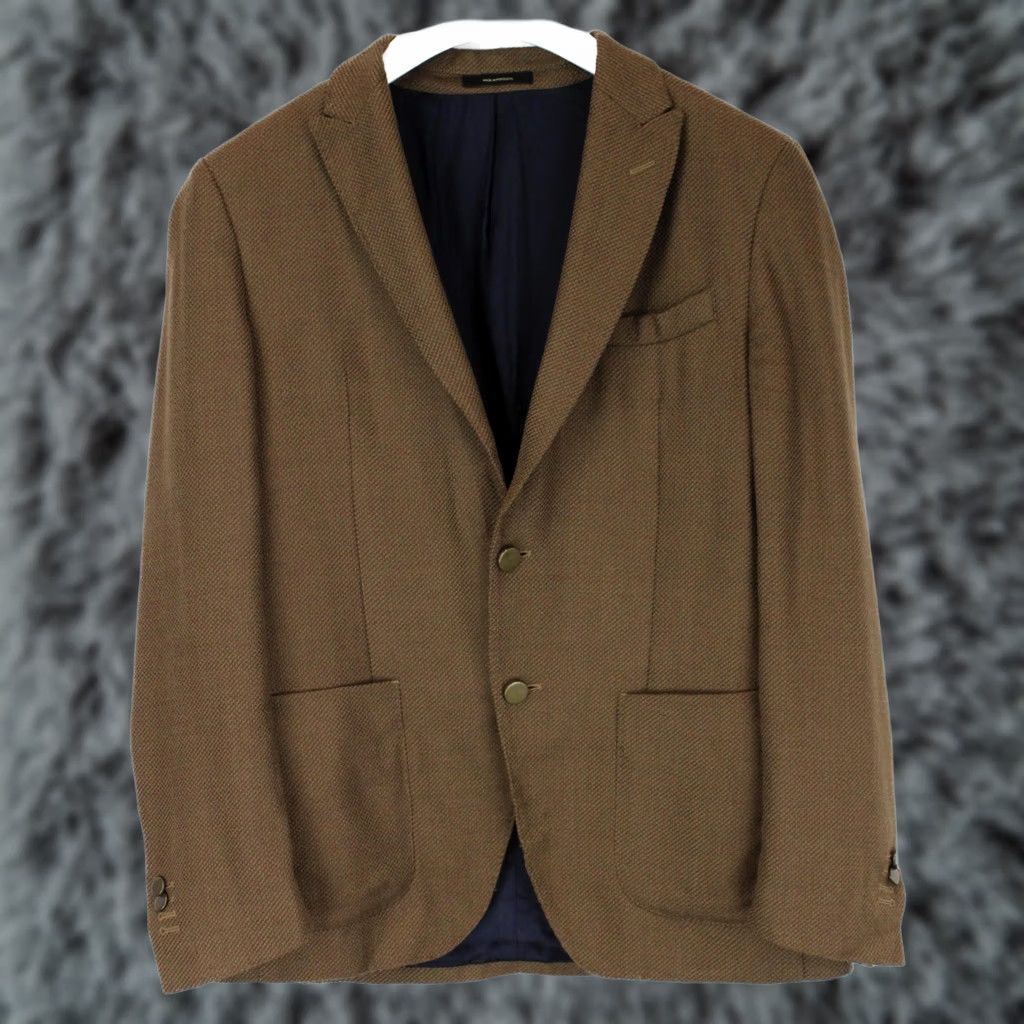 Massimo Dutti Massimo Dutti Blazer Men's US 40 Single Breasted Lined Button Jacket Brown Size 40R - 1 Thumbnail