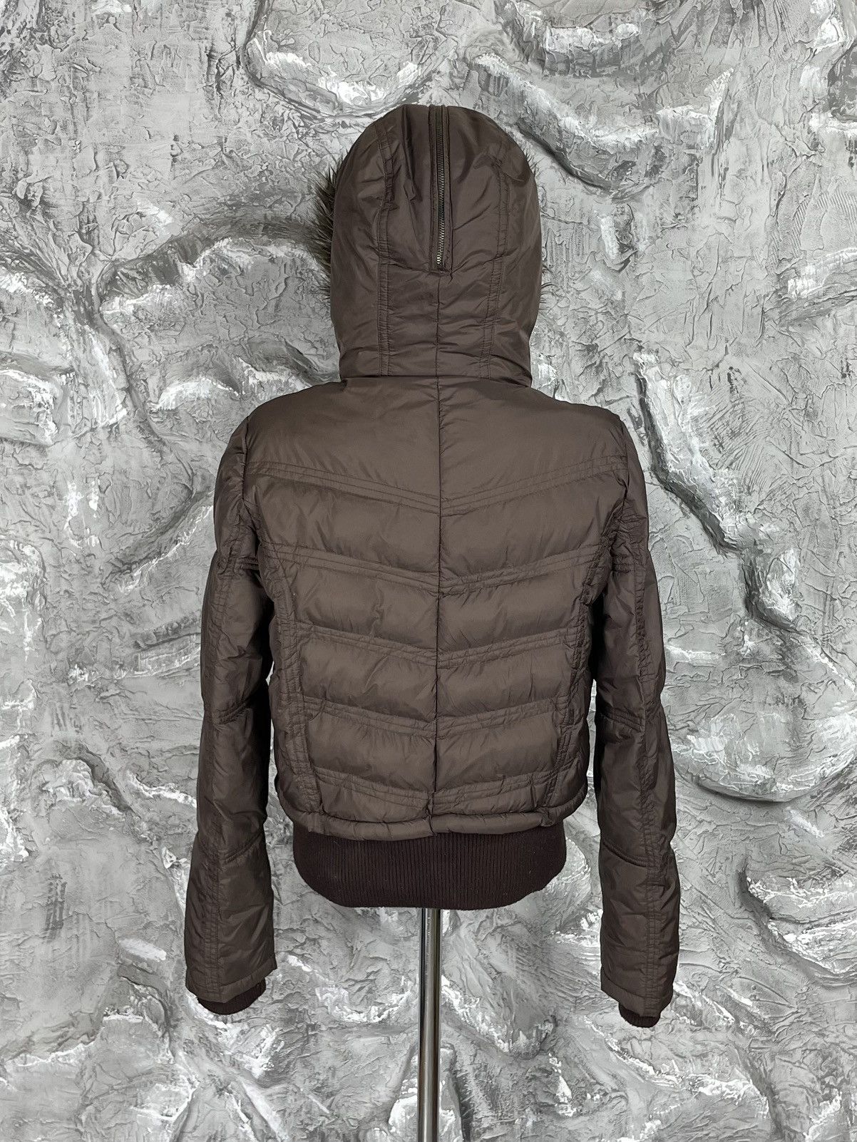 If Six Was Nine × Japanese Brand × Le Grande Bleu (L.G.B.) Y2K Fur Zip Hood Bomber Jacket Hysteric Glamour Japan Style Size US S / EU 44-46 / 1 - 2 Thumbnail