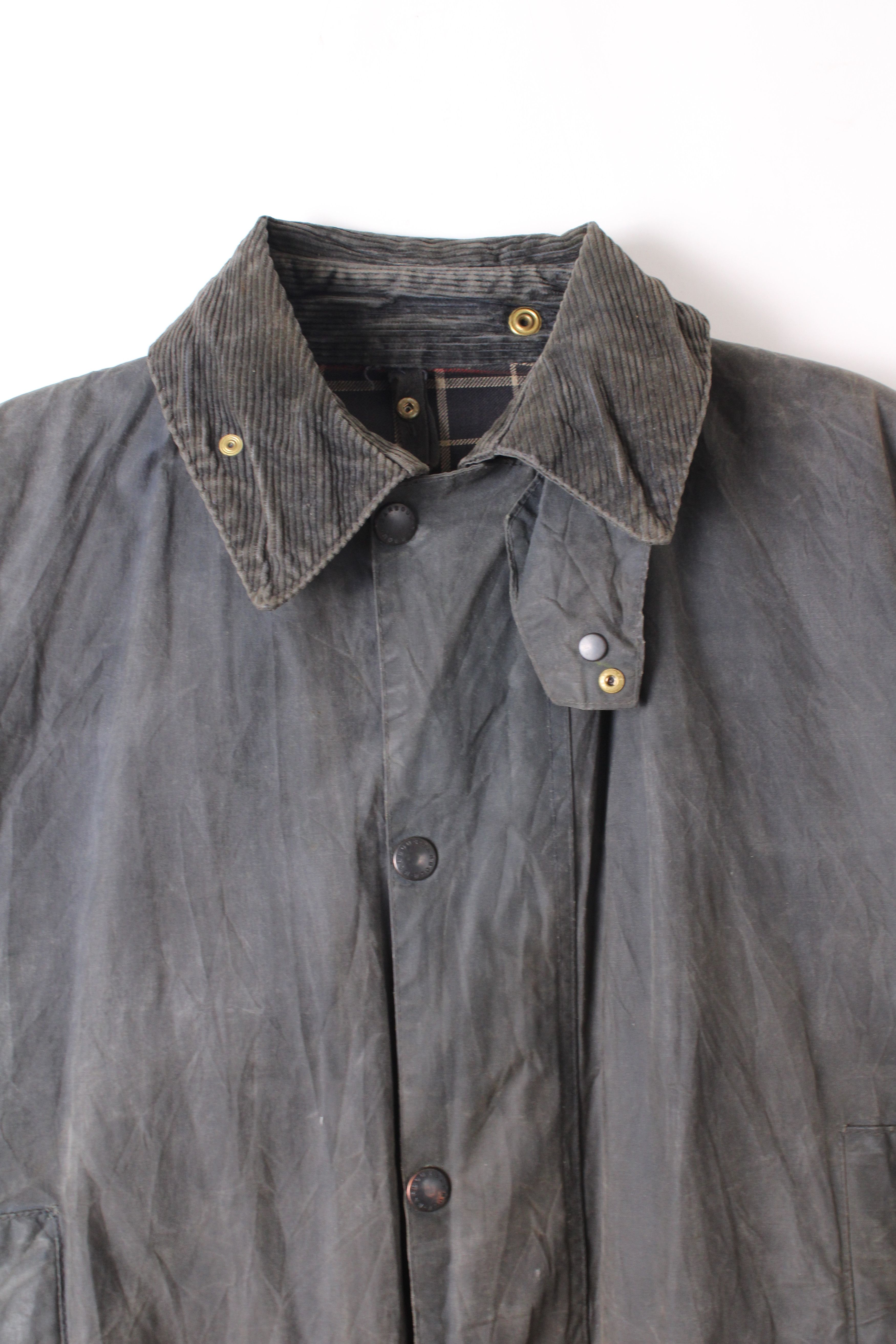 Barbour Barbour Border Wax Jacket Blue C38 Small Medium Size US M / EU 48-50 / 2 - 2 Thumbnail