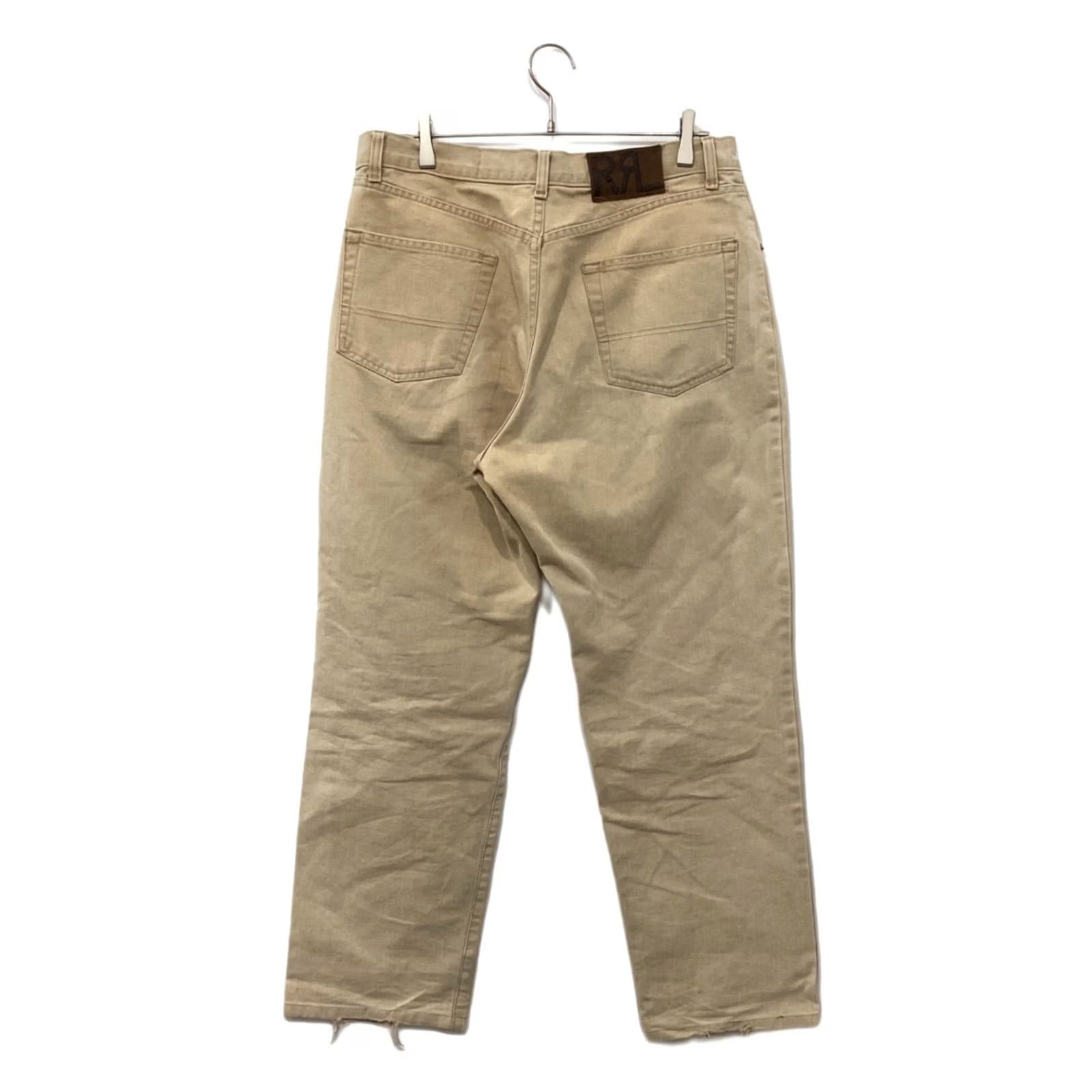 Ralph Lauren RRL Ralph Lauren Pants Mens 34 Brown Duck Size Back Logo Patch Cotton Men Used Size US 34 / EU 50 - 2 Thumbnail
