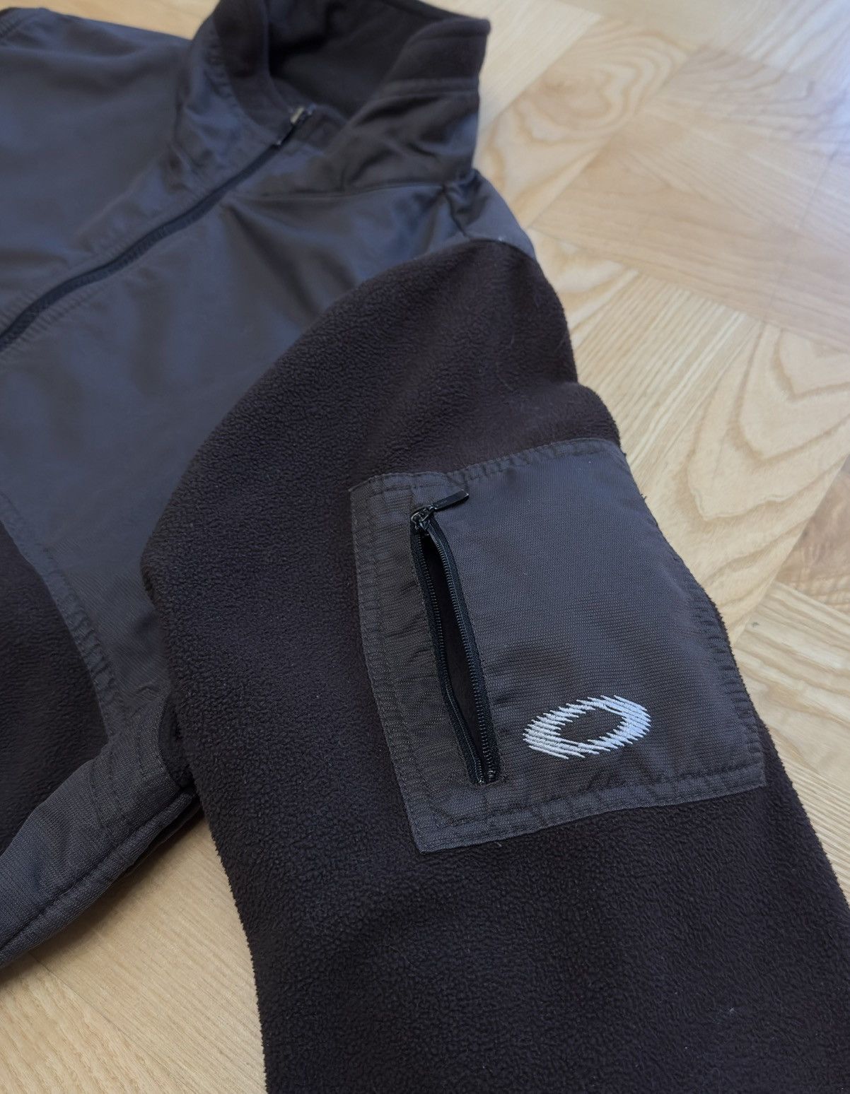 Oakley ☠️OAKLEY Software 2000s Vintage Brown Fleece Sherpa Jacket Size US M / EU 48-50 / 2 - 9 Thumbnail