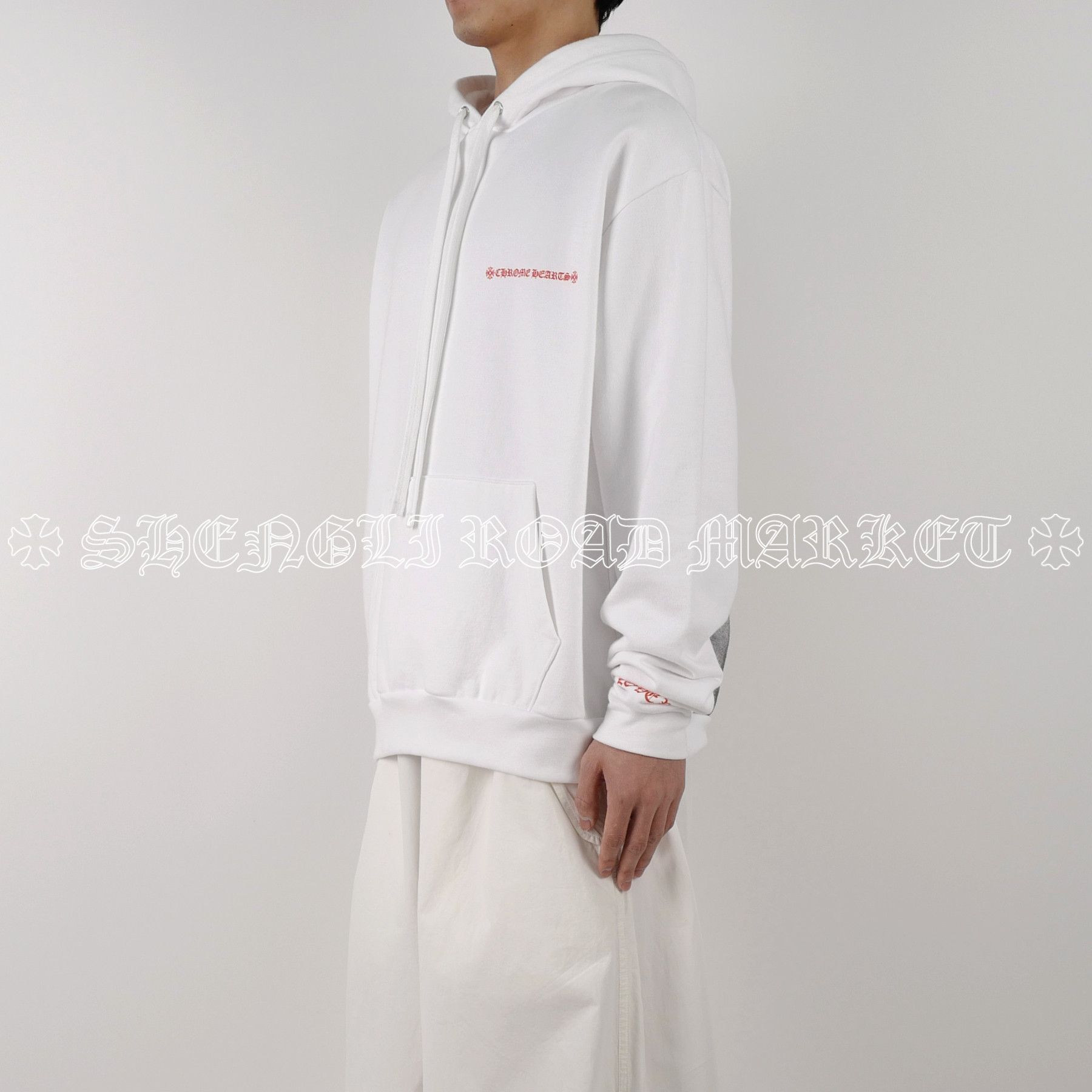 Chrome Hearts Chrome Hearts Rolling Stones Scroll Logo Hoodie Size US L / EU 52-54 / 3 - 7 Thumbnail