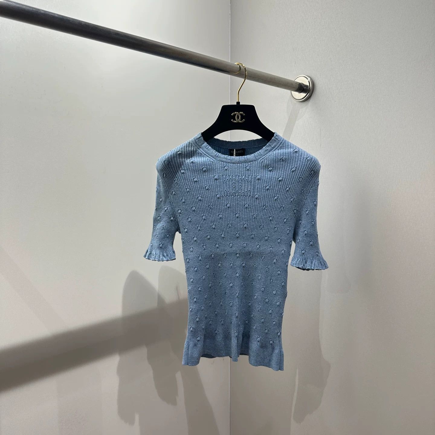 Chanel Chanel Retro Blue T-Shirt it_36 Women Size XS / US 0-2 / IT 36-38 - 1 Thumbnail