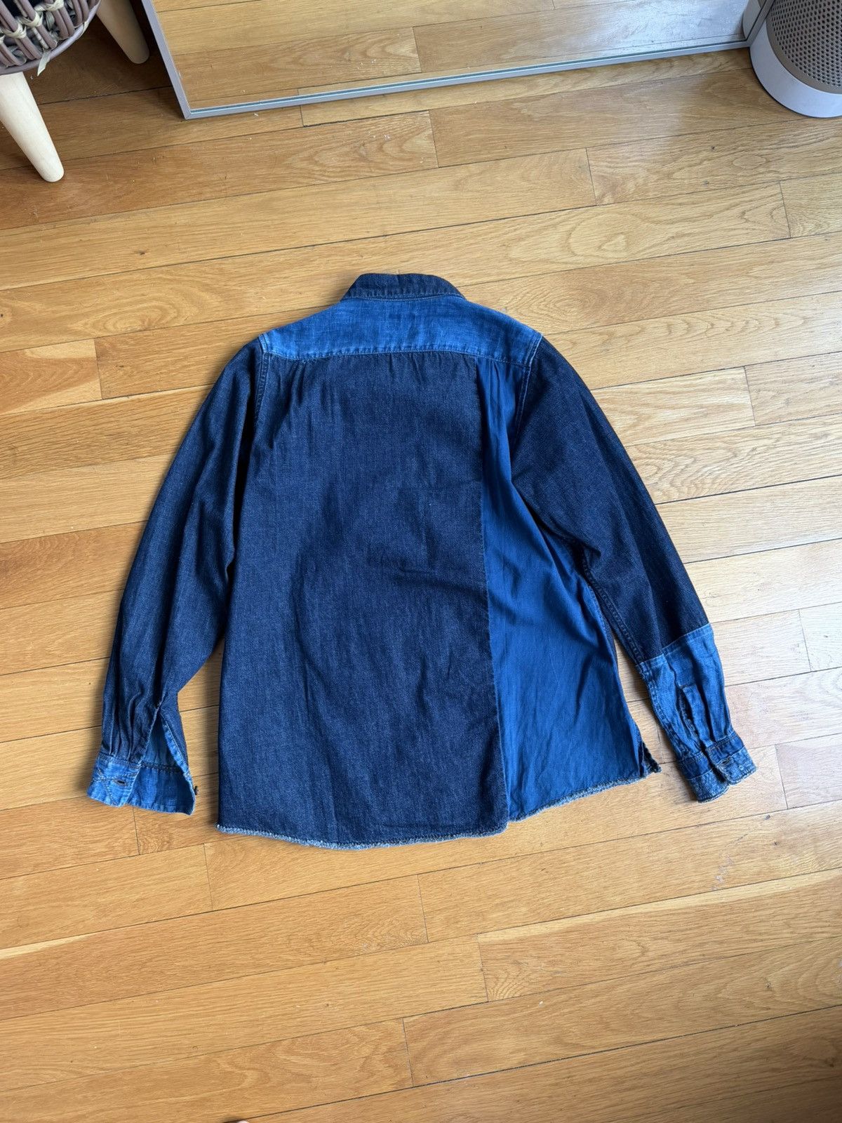 Kapital kapital blue patchwork denim shirt Size S / US 4 / IT 40 - 5 Thumbnail