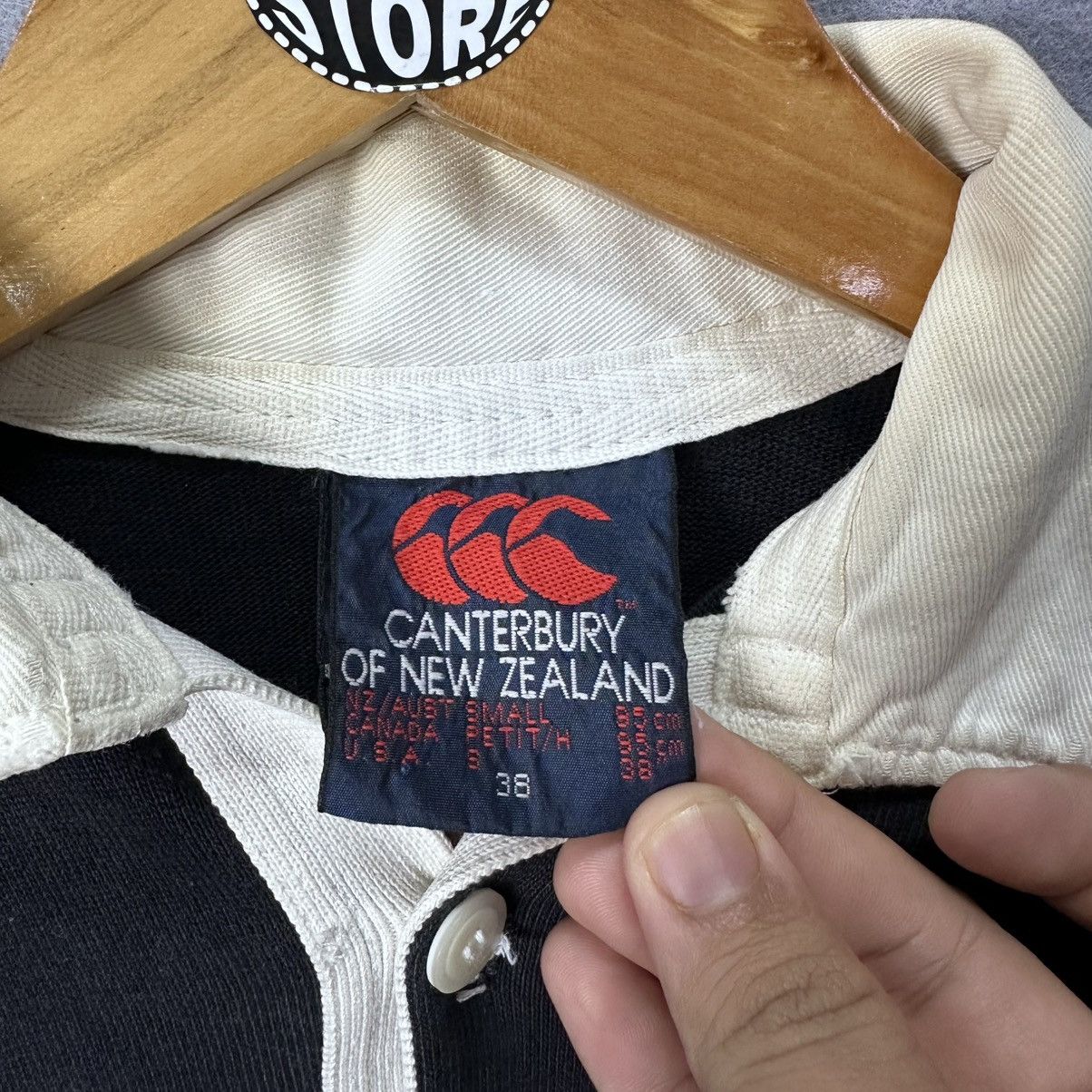 Canterbury of New Zealand Vintage Canterbury of New Zealand Rugby Shirt Size US S / EU 44-46 / 1 - 6 Thumbnail