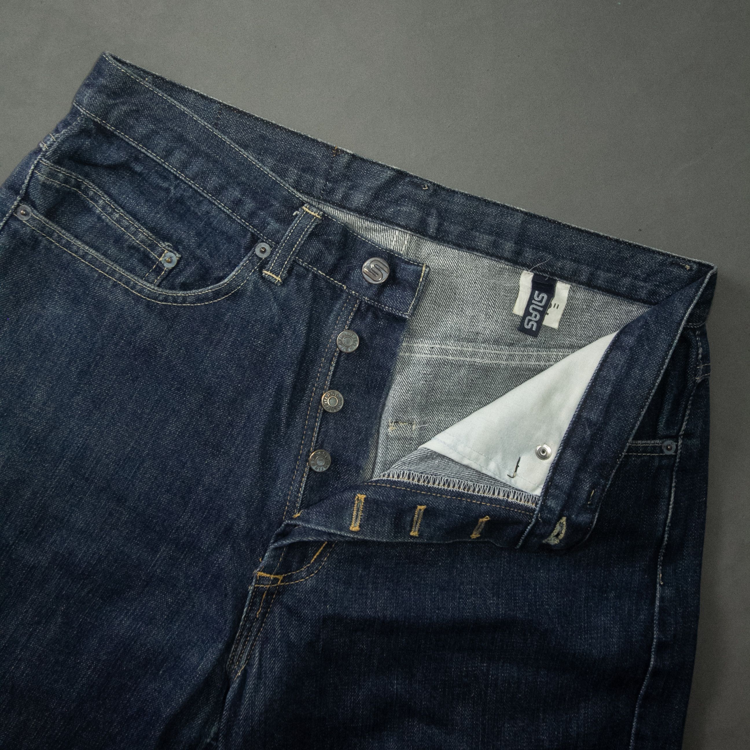 Japanese Brand × Silas 12,5 Oz Silas Japanese Denim Size US 32 / EU 48 - 4 Thumbnail