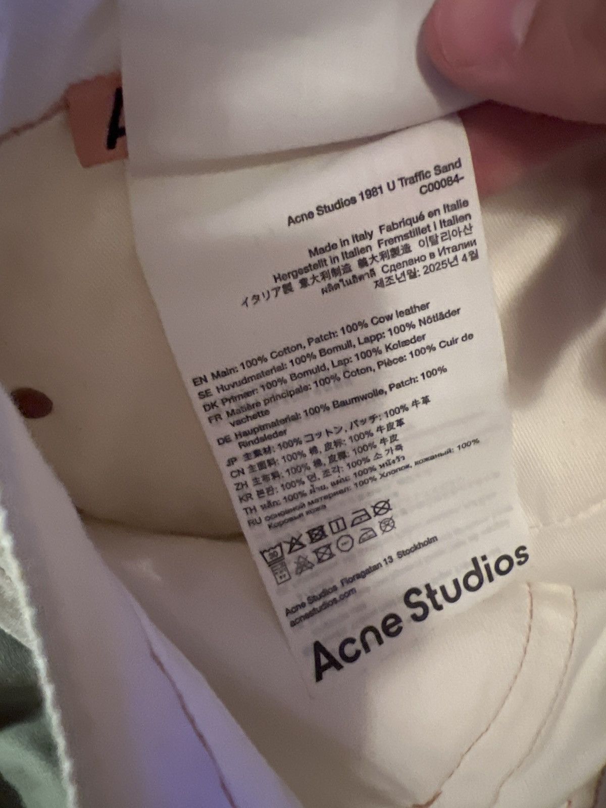 Acne Studios ACNE STUDIOS 1981 Loose Fit Jeans Size US 30 / EU 46 - 7 Thumbnail