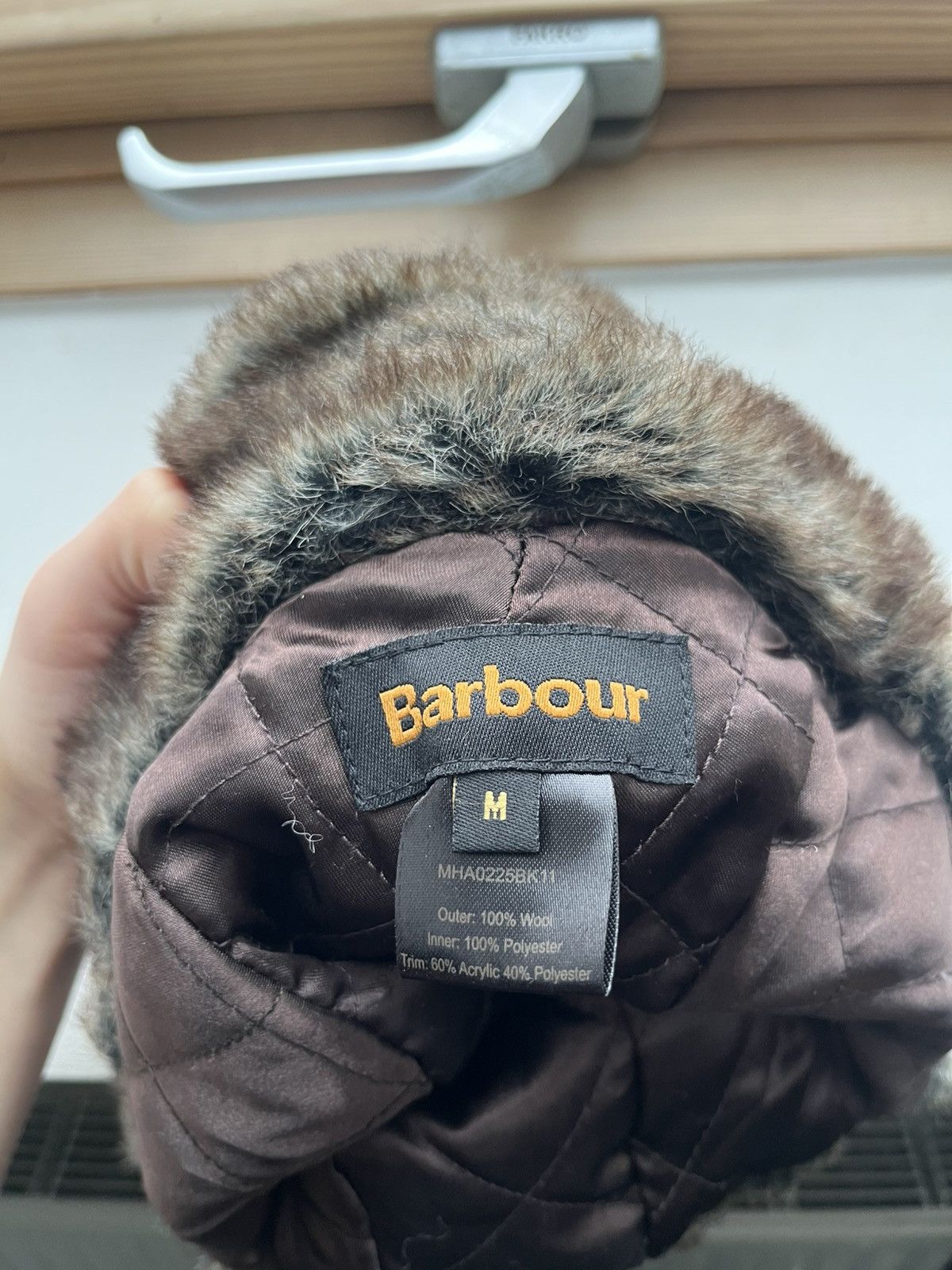 Barbour Barbour Fleece Trapper Hat Size M Size ONE SIZE - 4 Thumbnail