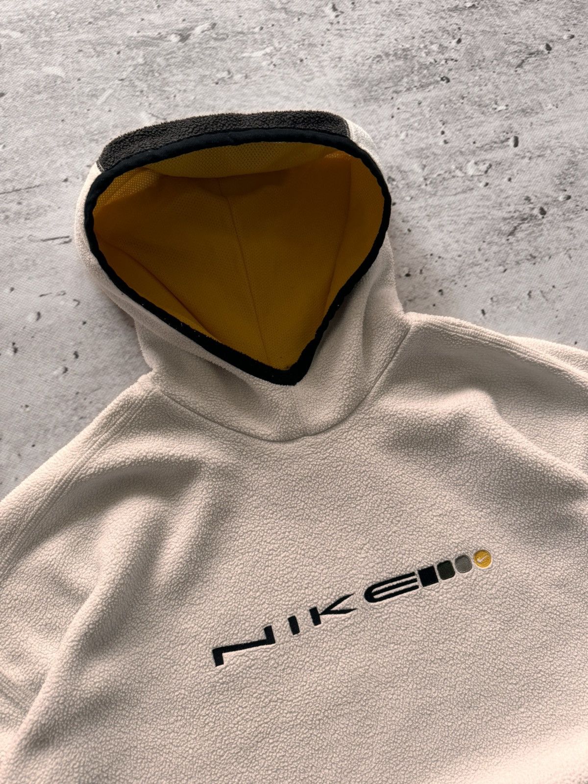 Nike × Vintage NIKE VINTAGE CENTER LOGO OVERSIZE BOXY HOODIE Size US XL / EU 56 / 4 - 3 Thumbnail