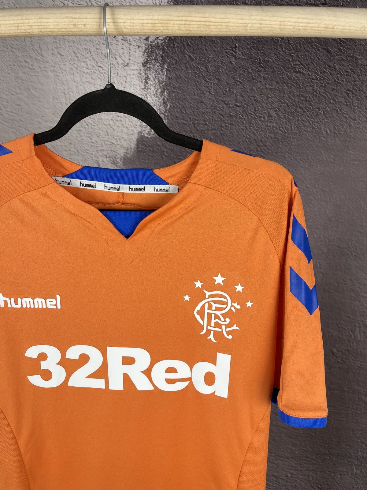 Hummel Hummel Rangers 2018 2019 third soccer jersey football shirt Size US S / EU 44-46 / 1 - 4 Thumbnail