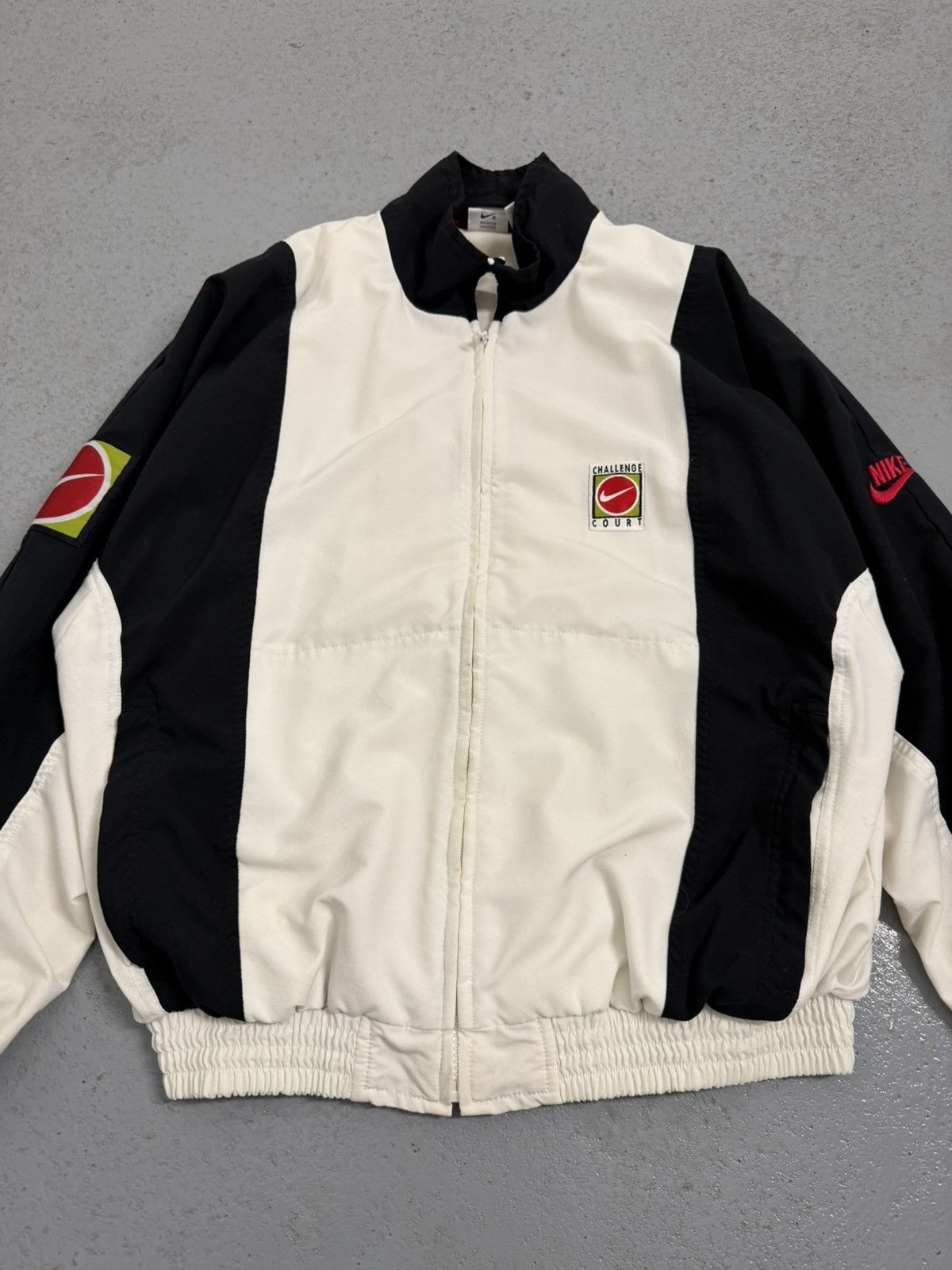 Nike Vintage 90s Nike Challenge Court Agassi Light Jacket Size US M / EU 48-50 / 2 - 5 Thumbnail
