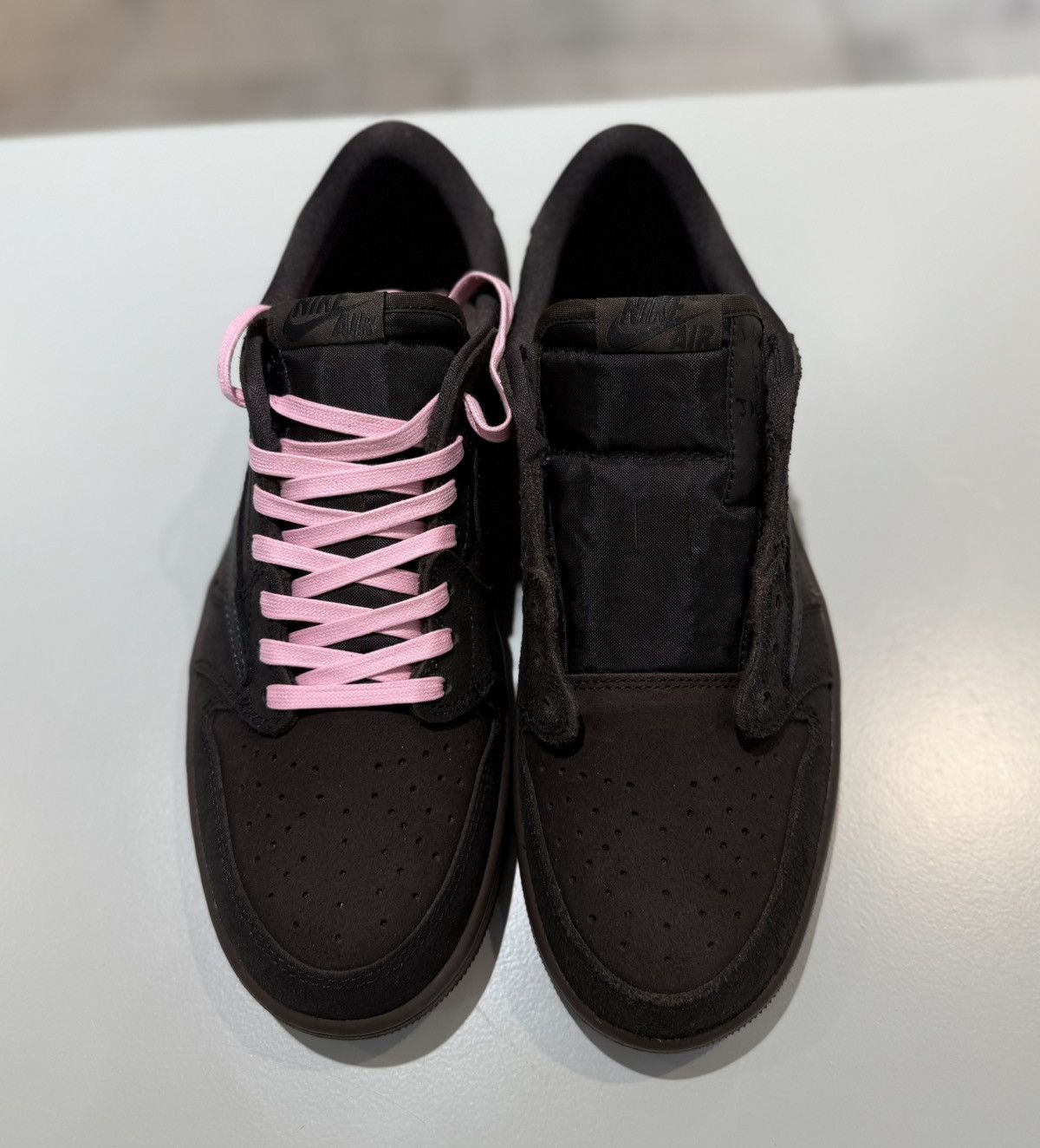 Nike × Travis Scott Air Jordan 1 Retro Low SP Travis Scott Velvet Brown Size US 9 / EU 42 - 4 Thumbnail