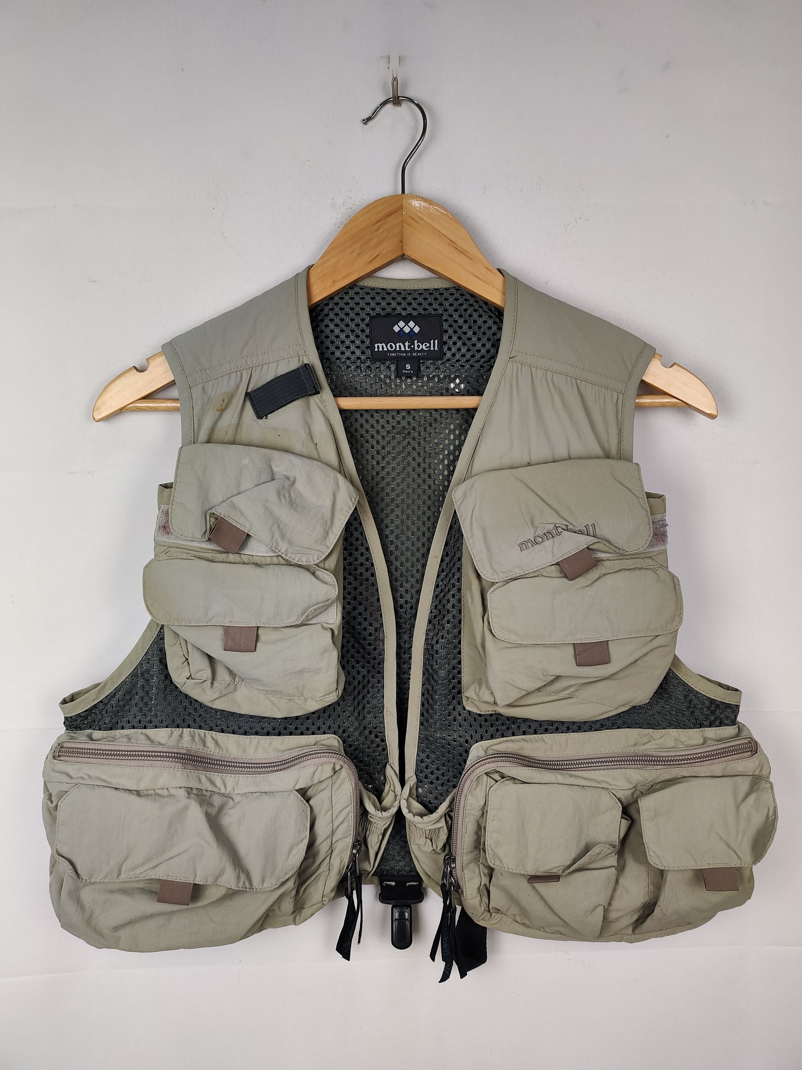 Montbell Montbell multi-pocket mesh fly-fishing vest Size US S / EU 44-46 / 1 - 1 Thumbnail