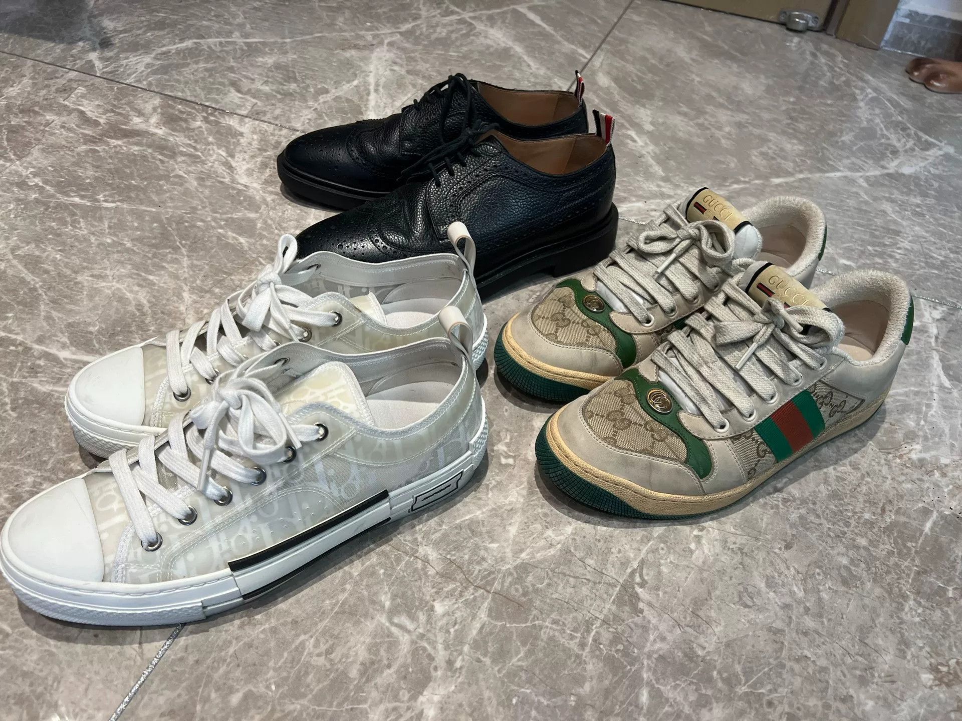 Gucci gucci dirty sneakers size 39 to 40.5 Size US 8.5 / EU 41-42 - 1 Thumbnail