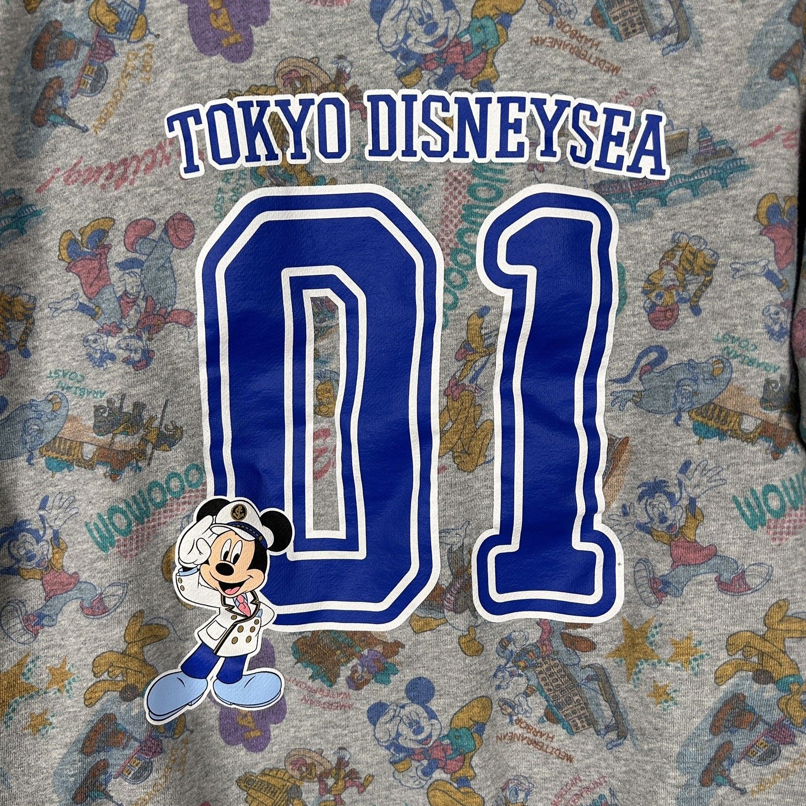 Disney Vintage Tokyo Disney Hoodie Japan Exclusive Mickey Y2K Large Size US L / EU 52-54 / 3 - 2 Thumbnail