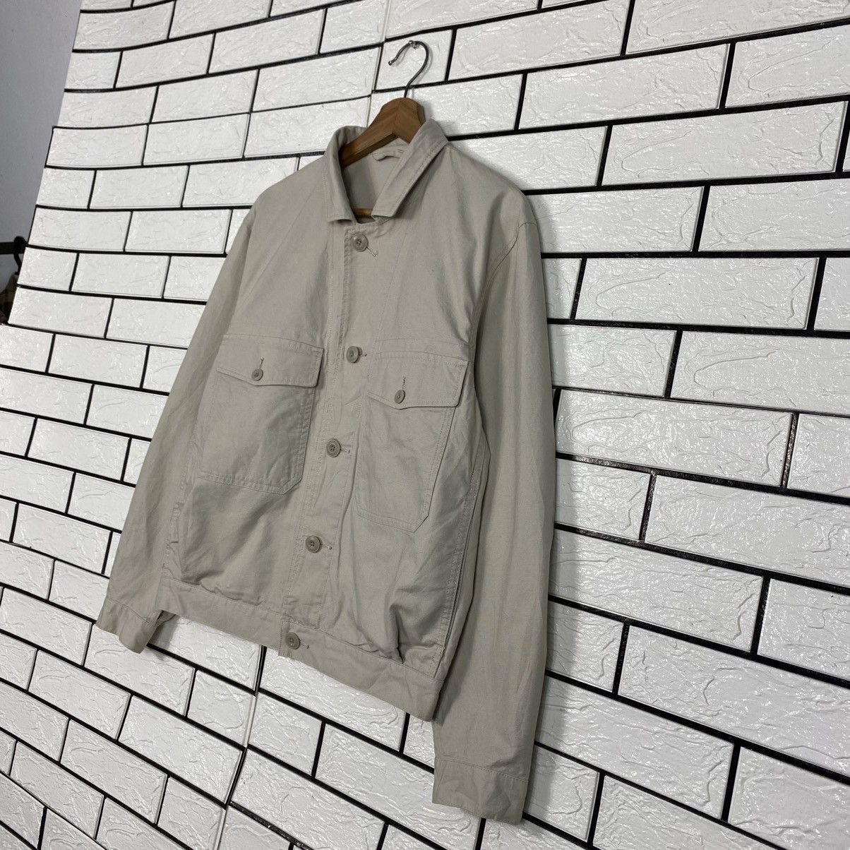 Japanese Brand 📌Button Chore Jacket Worker Uniqlo Undercover Size US S / EU 44-46 / 1 - 3 Thumbnail