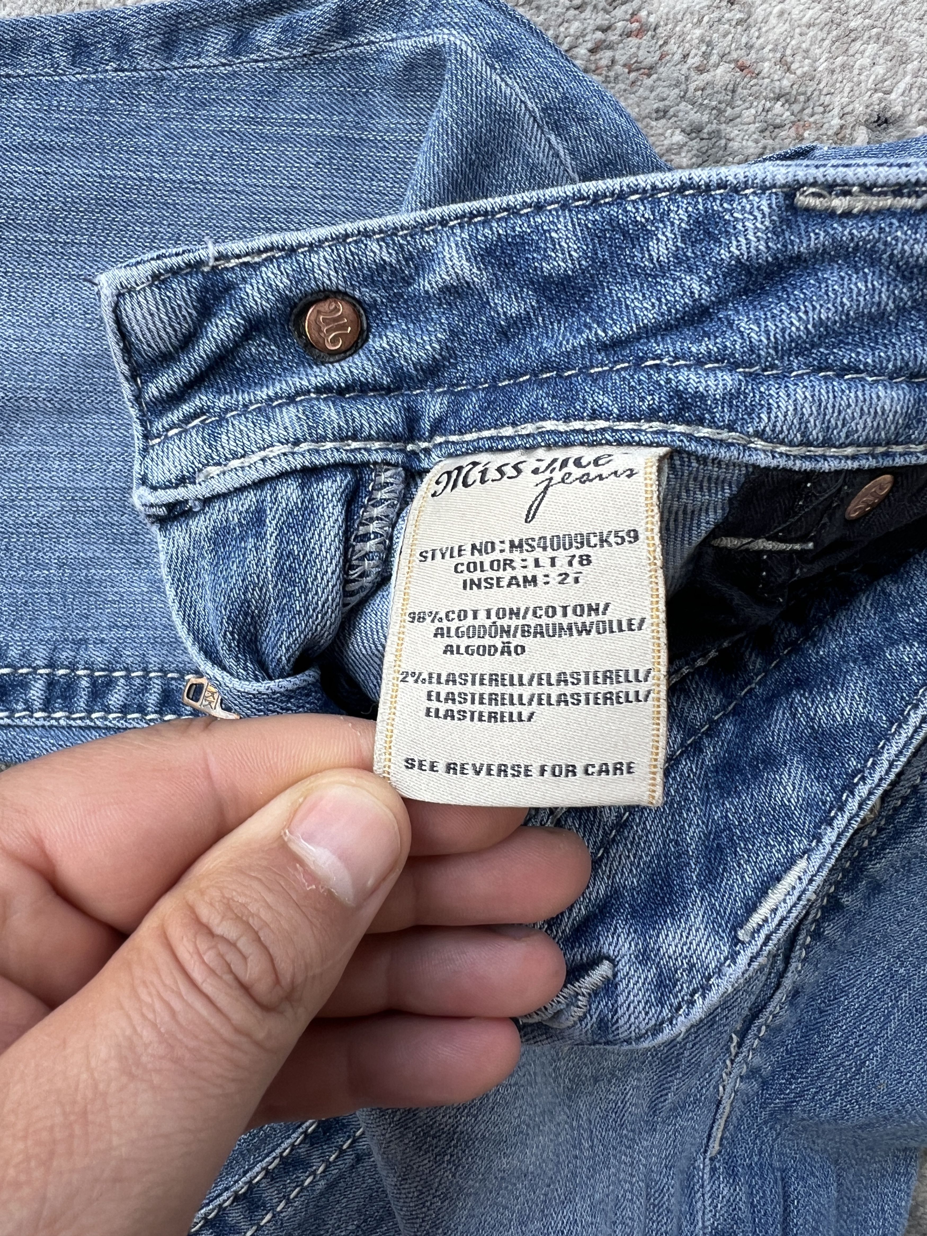 Miss Me × Vintage Miss Me Jeans Size 27" / US 4 / IT 40 - 8 Thumbnail
