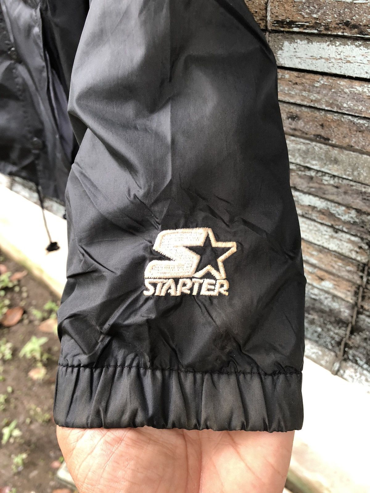 MLB Vintage 90s Starter MLB White Sox Thomas #35 Coach Jacket Size US L / EU 52-54 / 3 - 9 Thumbnail