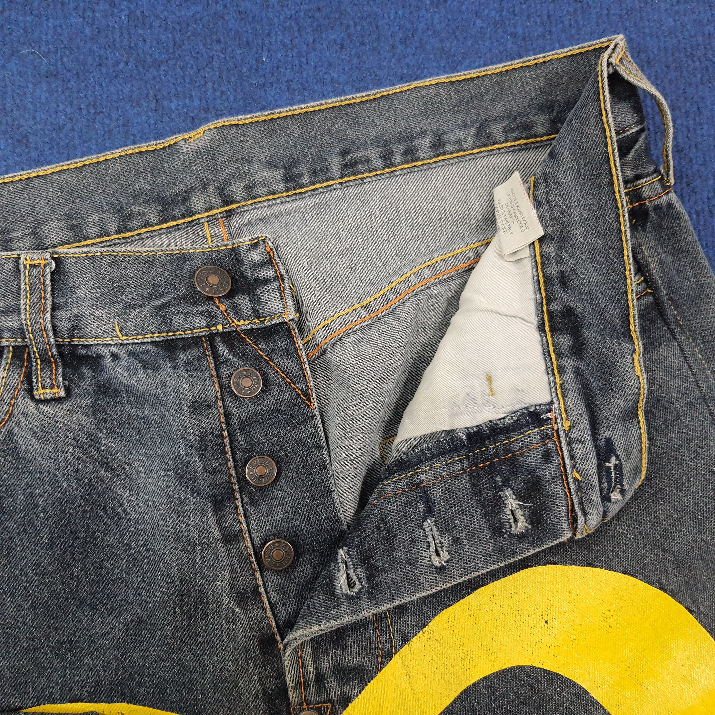 Evisu Vintage Evisu Embroided Custom Daicock Japan Brand Jeans Size US 33 - 6 Thumbnail