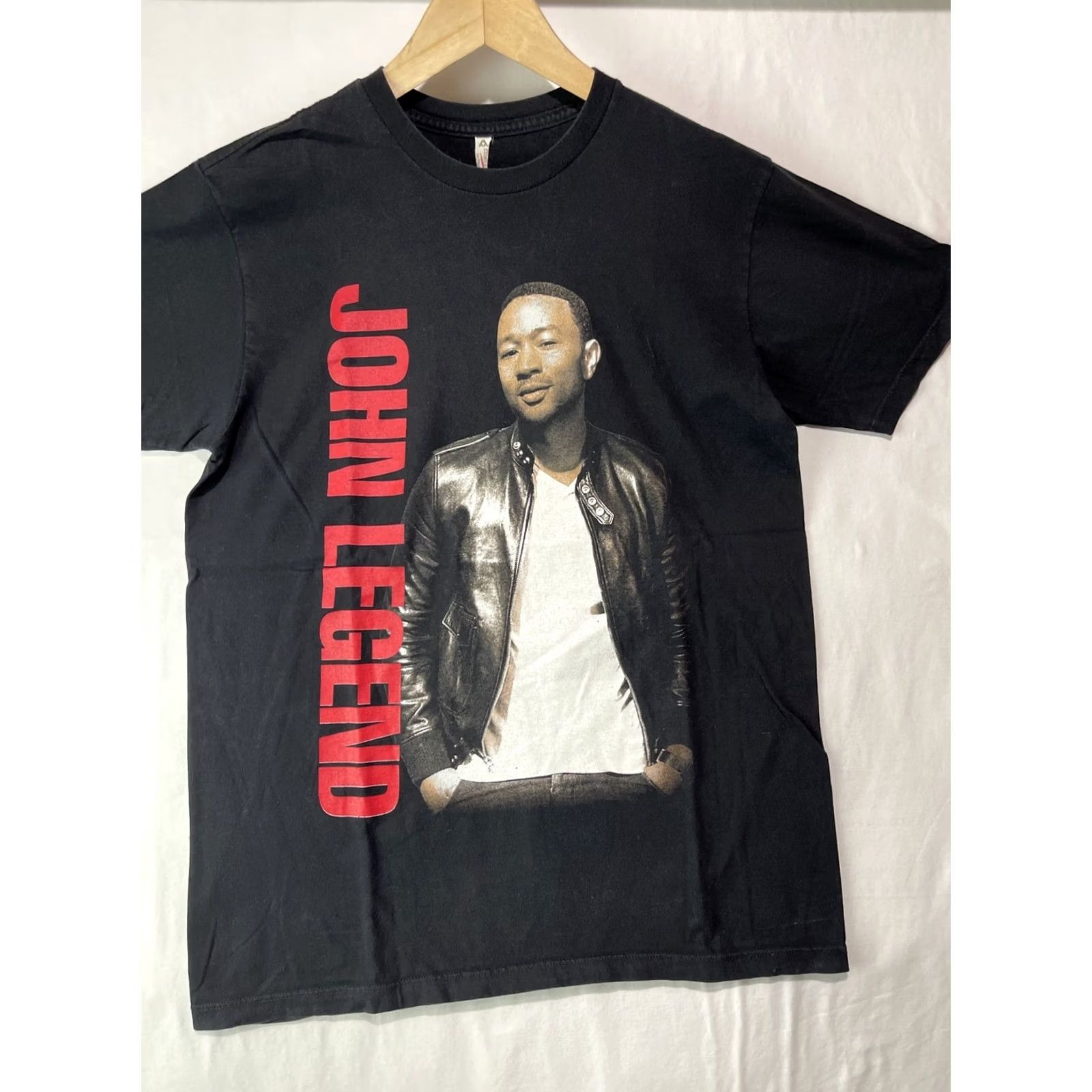 Vintage John Legend Shirt Mens Medium 2017 World Tour Concert Tee Black Cotton Logo Graphic Print Bands Boys Mens Size US M / EU 48-50 / 2 - 3 Thumbnail