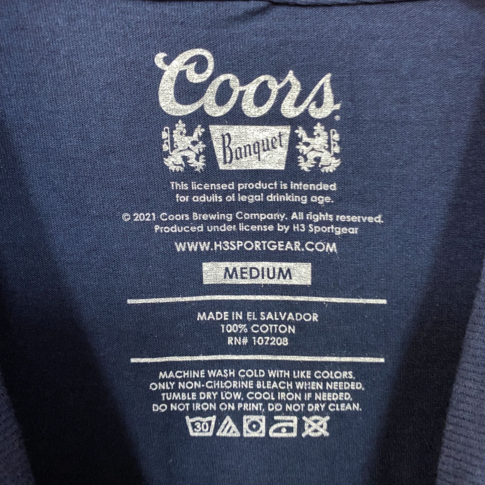 Other Coors Banquet Logo Coors Promo T-Shirt Medium Size US M / EU 48-50 / 2 - 4 Thumbnail
