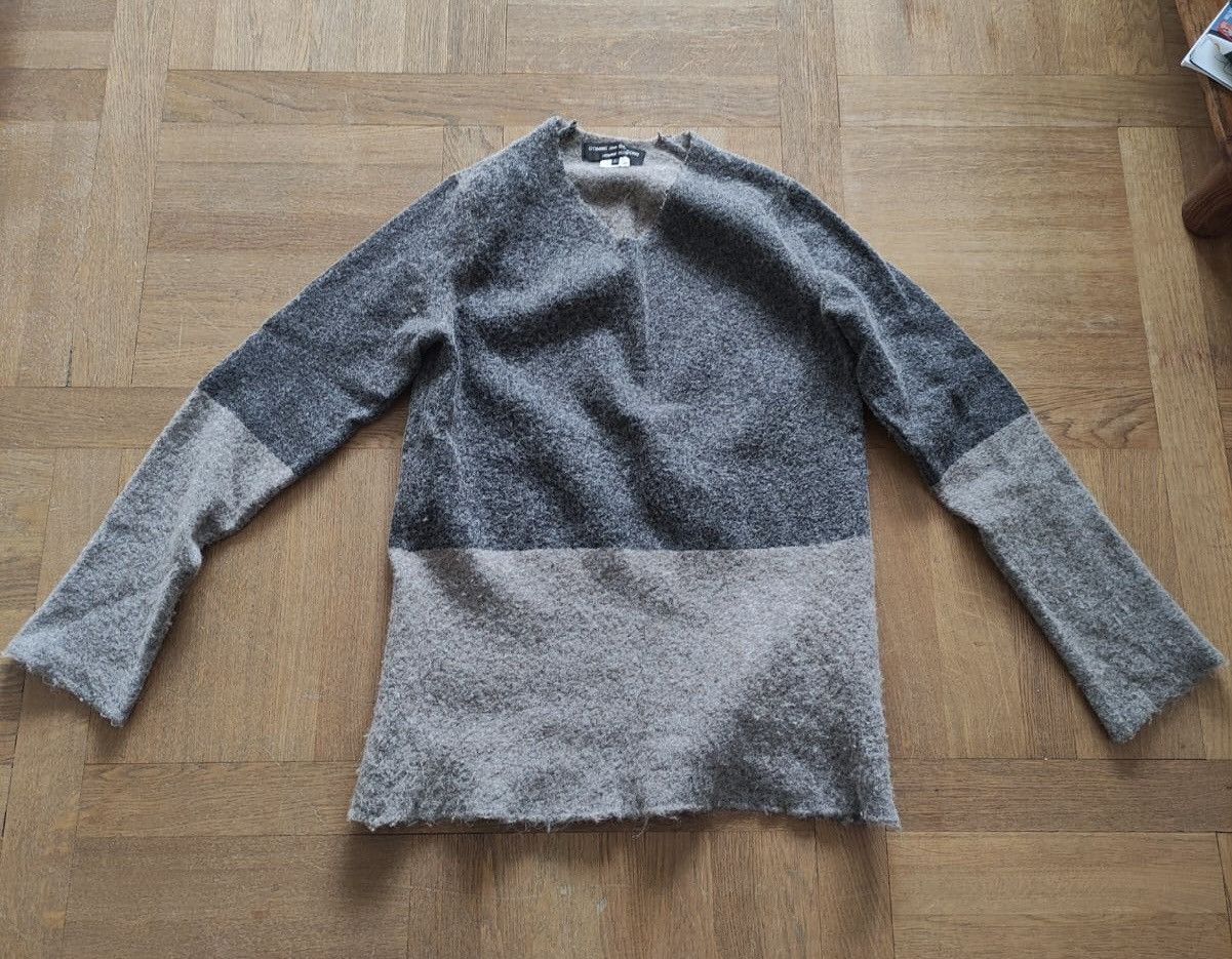 Comme des Garcons Homme Plus Vintage Comme des Garçons Homme Plus Sweater Size US L / EU 52-54 / 3 - 1 Thumbnail