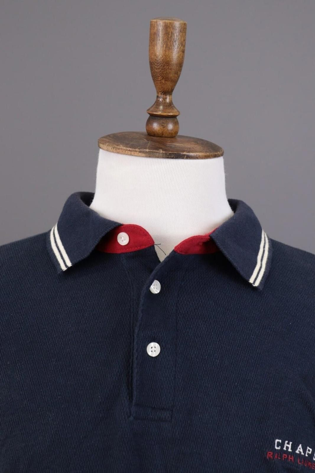 Chaps Chaps Ralph Lauren Blue Short Sleeve Polo Shirt Size XL Size US XL / EU 56 / 4 - 6 Thumbnail