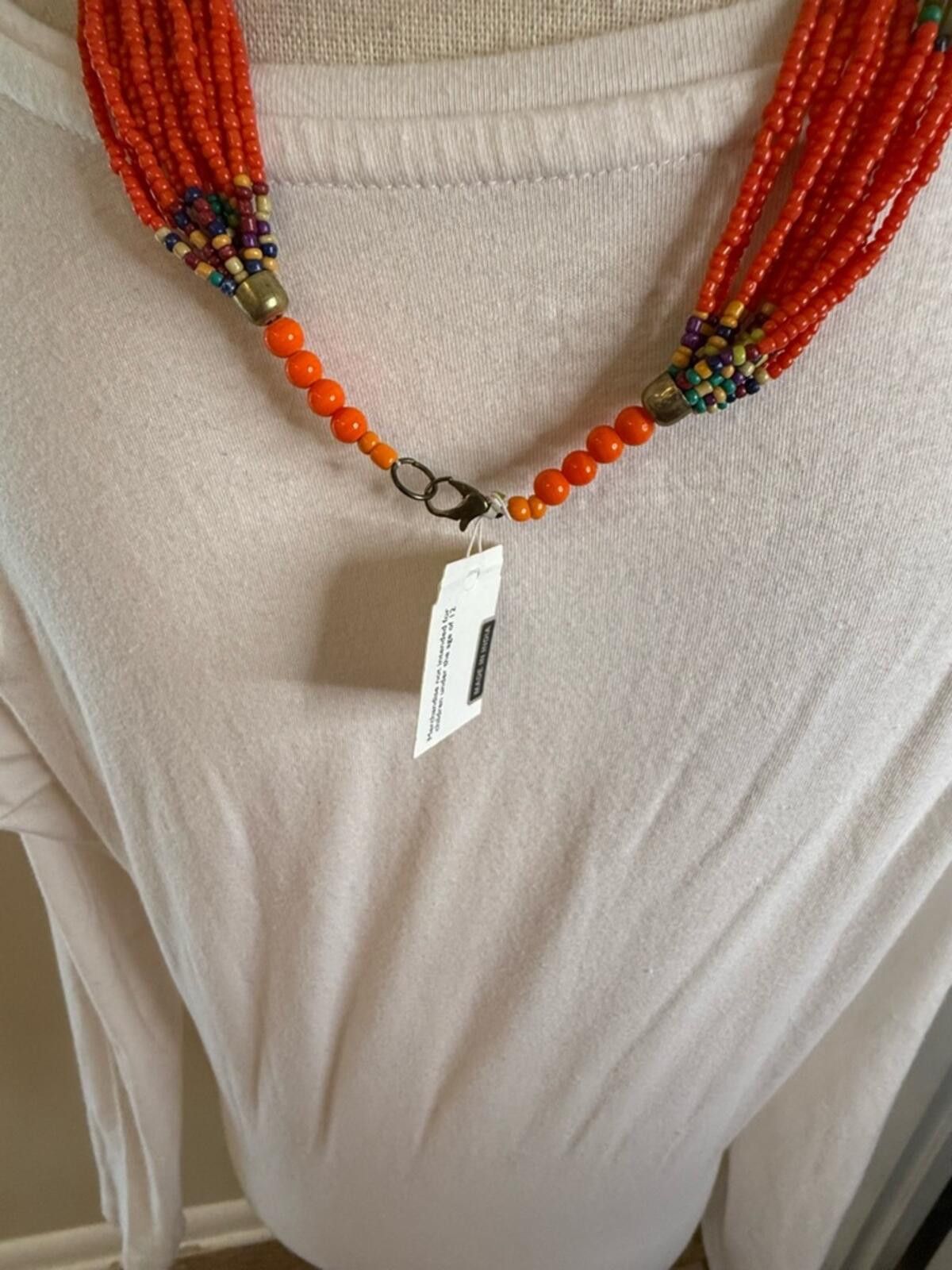 Ronnie Fieg Rion multicolored multi strand beaded chic necklace 15” Size ONE SIZE - 7 Thumbnail