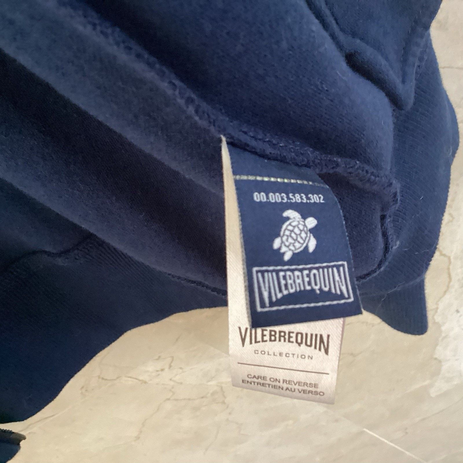 Vilebrequin Vilebrequin Zip Track Jacket M Navy Minimalist Streetwear Size US M / EU 48-50 / 2 - 8 Thumbnail